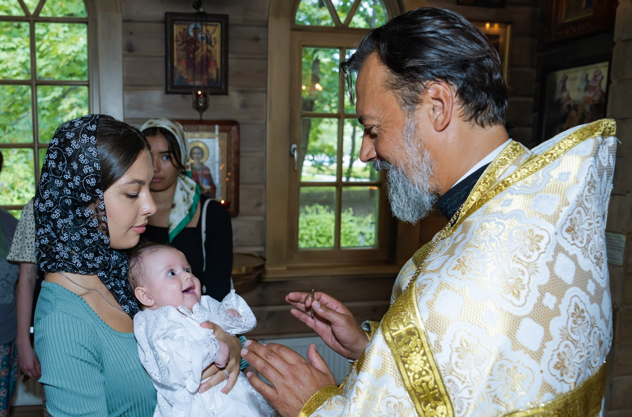 Таинство Крещения Марии. Крамер Юлиана детский и семейный фотограф