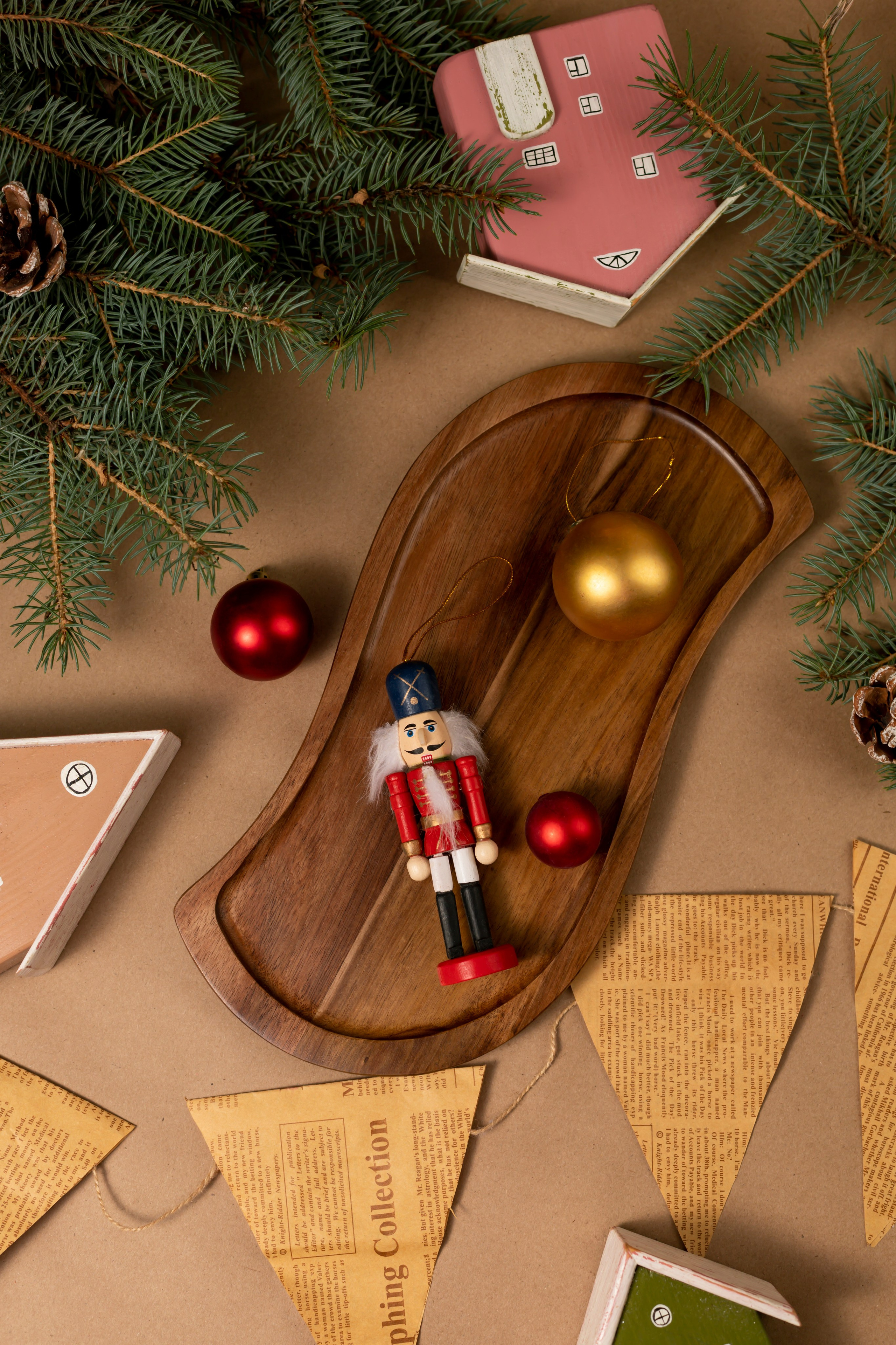 Поднос деревянный «Sweet Home». Предметный & фудфотограф Рязань