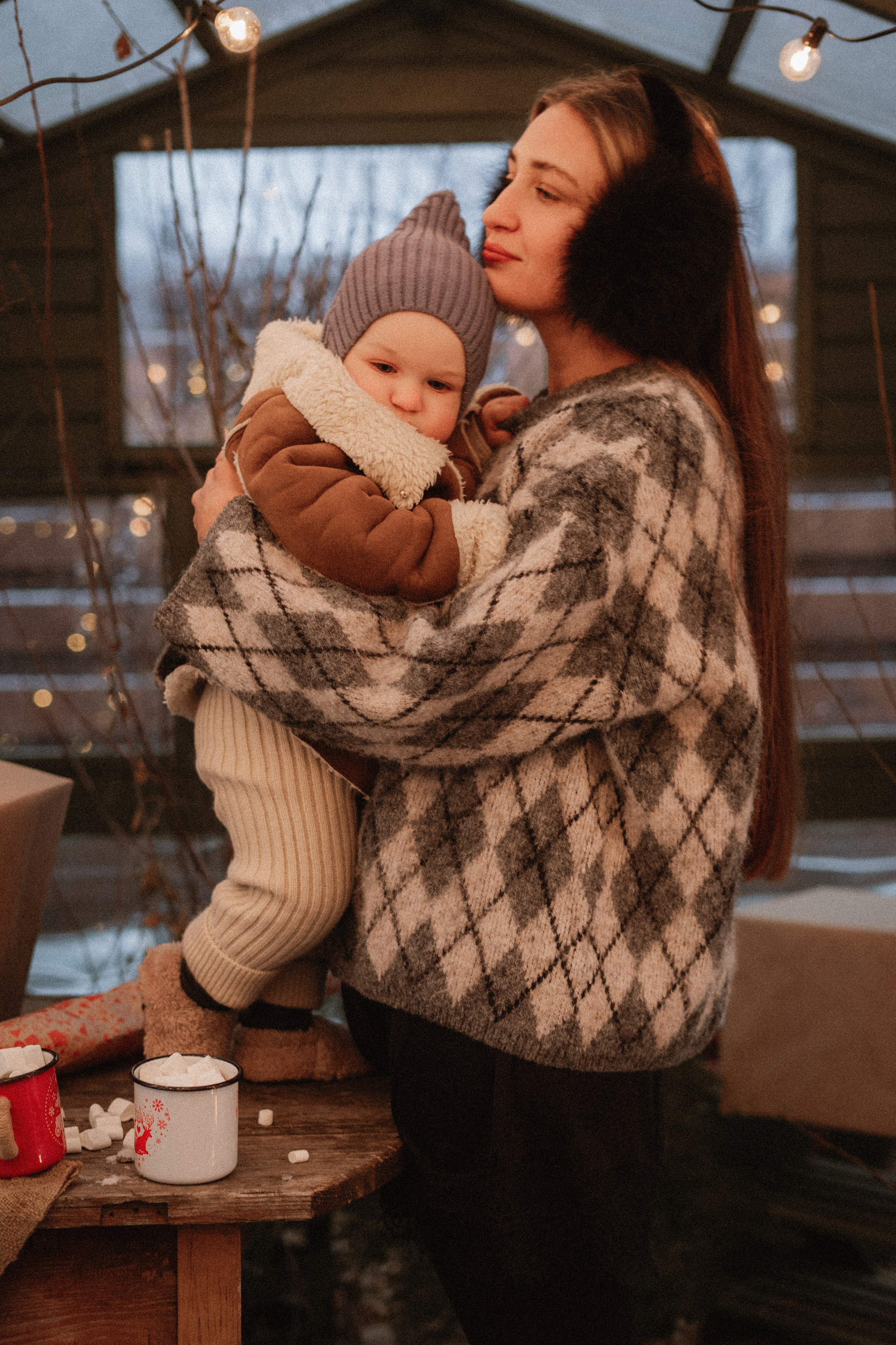 Новый год на даче. Семейный фотограф в Челябинске Юлия Короткова