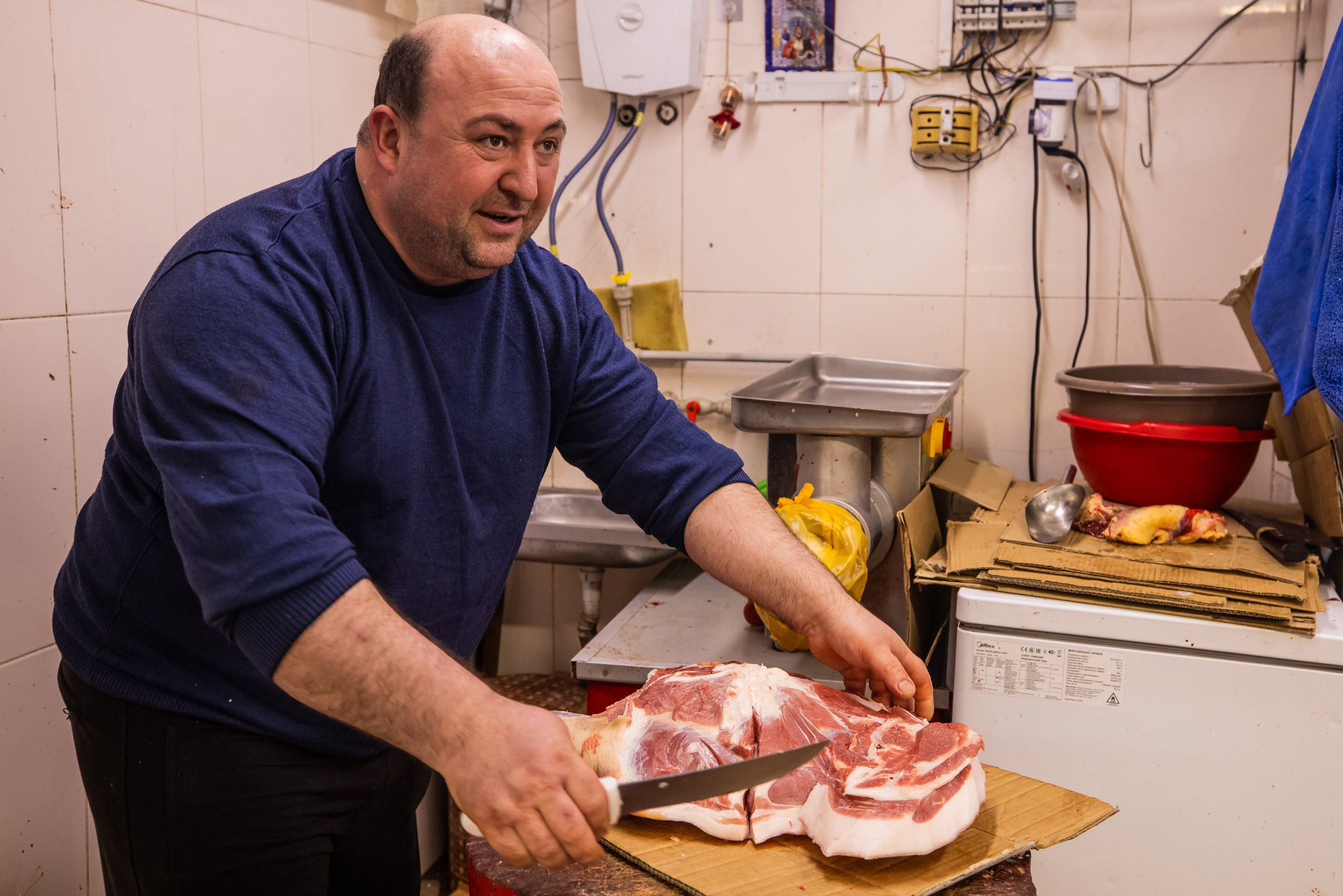Съемка аутентичного грузинского рынка в Куаиси. Промышленный фотограф, фоторепортаж, Россия