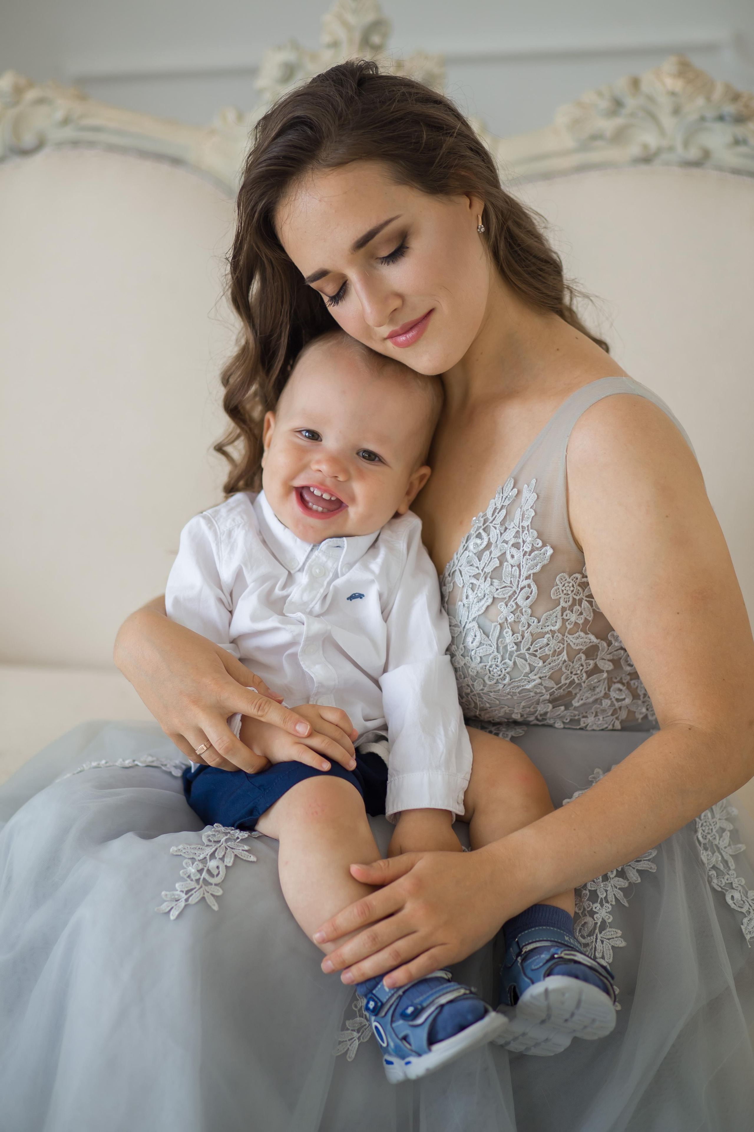 Фотосессия на 1 годик. Семейный и женский фотограф в Москве Евгения Малина