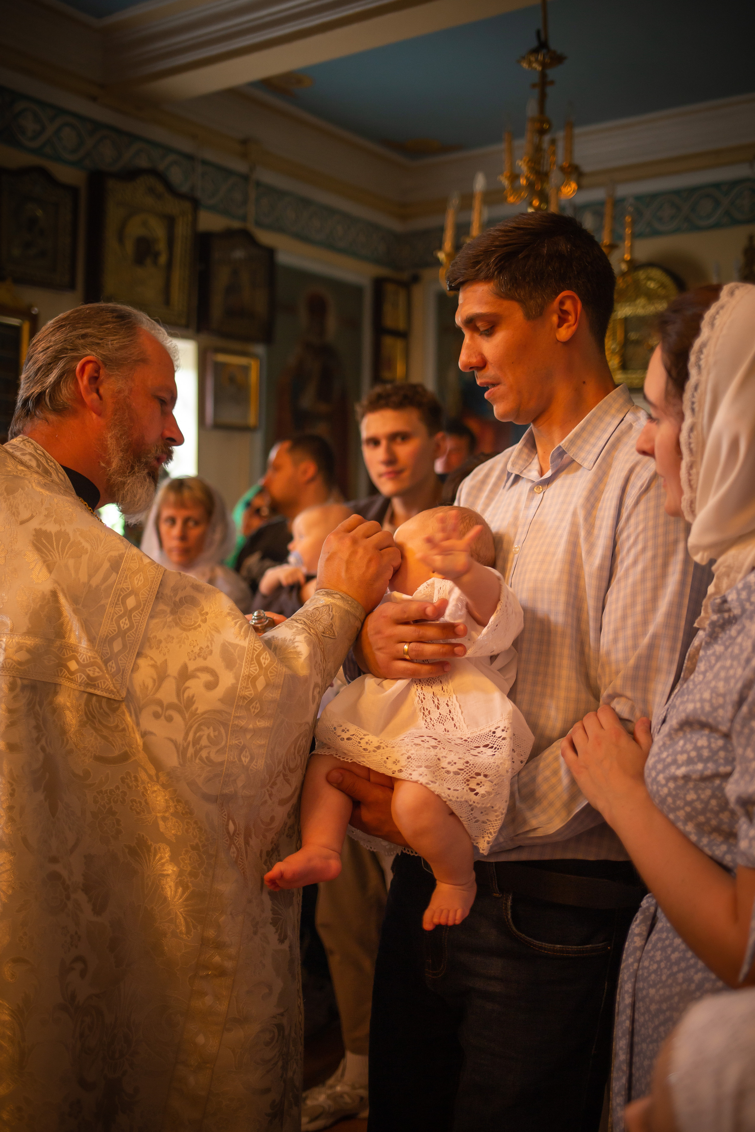 Георгиевский храм. Крещение Есении. Семейный и женский фотограф в Москве Евгения Малина