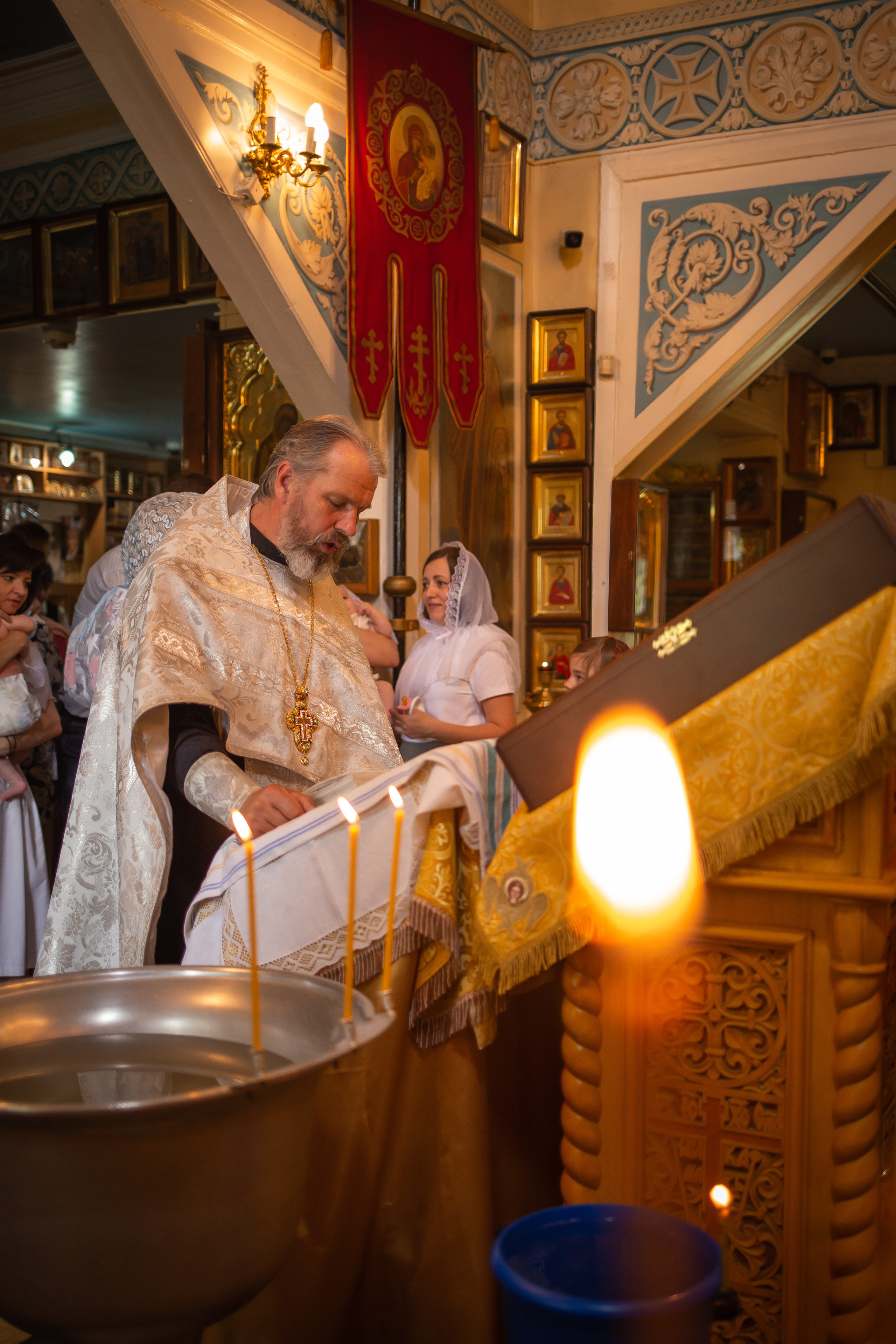 Георгиевский храм. Крещение Есении. Семейный и женский фотограф в Москве Евгения Малина