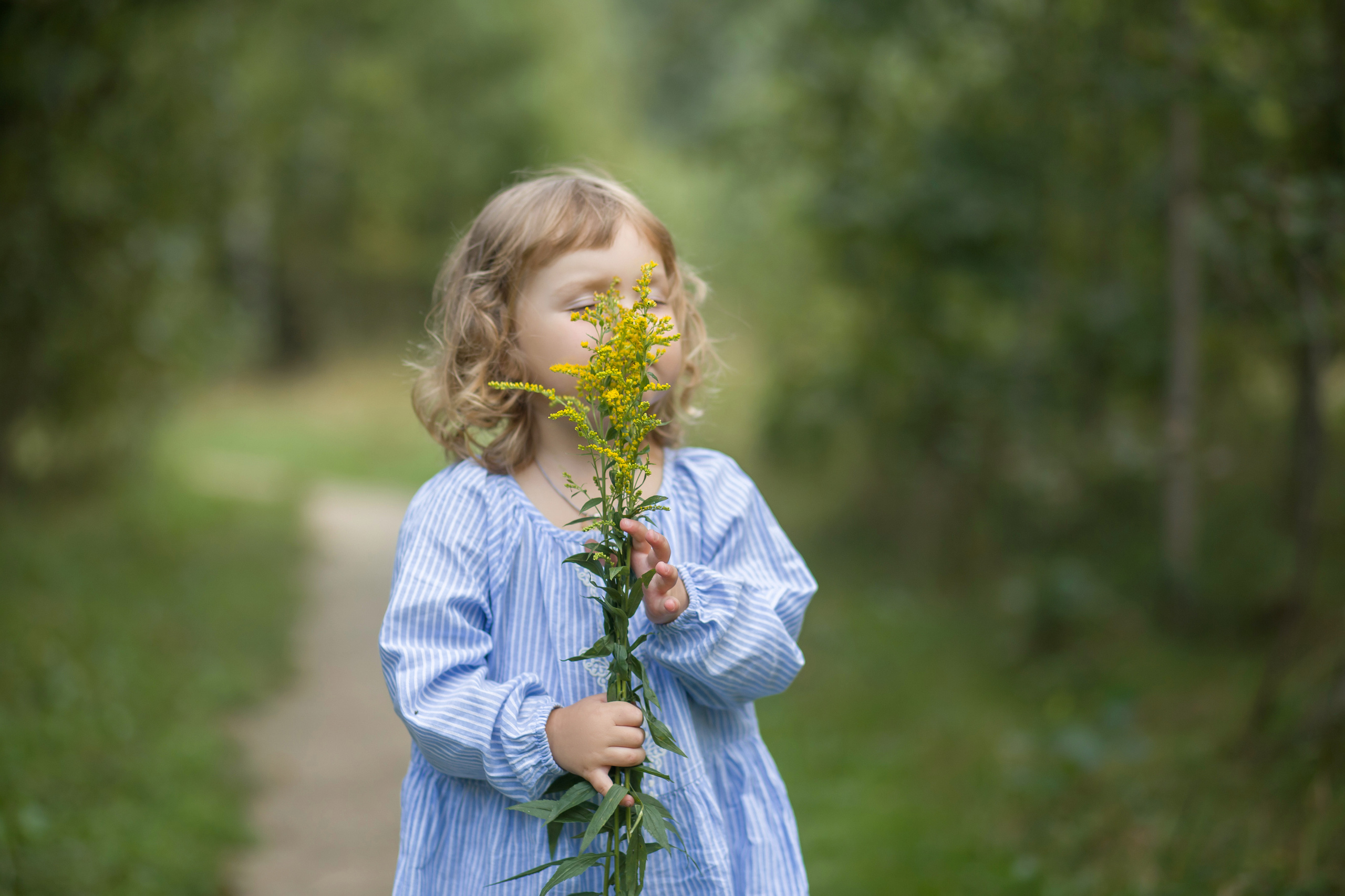 Прогулка в лесу. Семейный и женский фотограф в Москве Евгения Малина