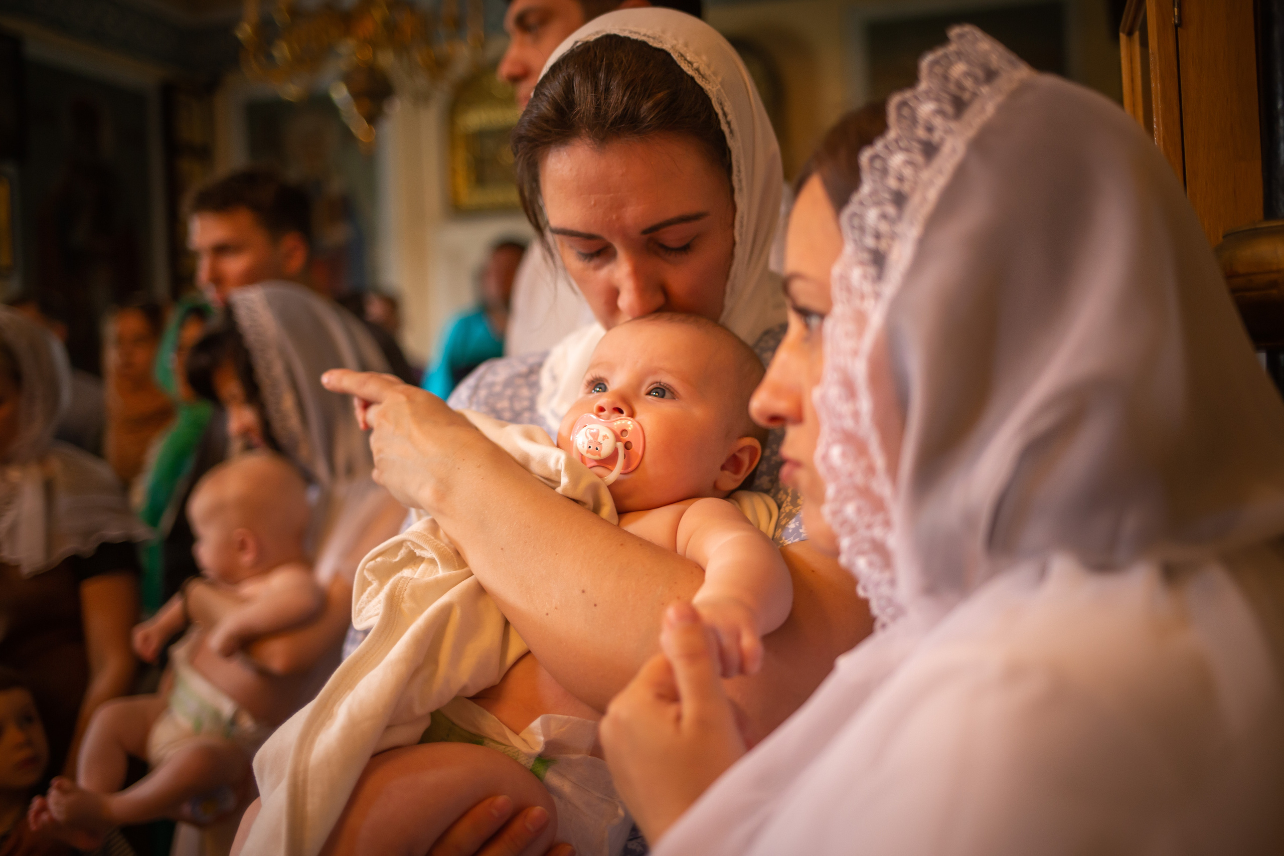 Георгиевский храм. Крещение Есении. Семейный и женский фотограф в Москве Евгения Малина