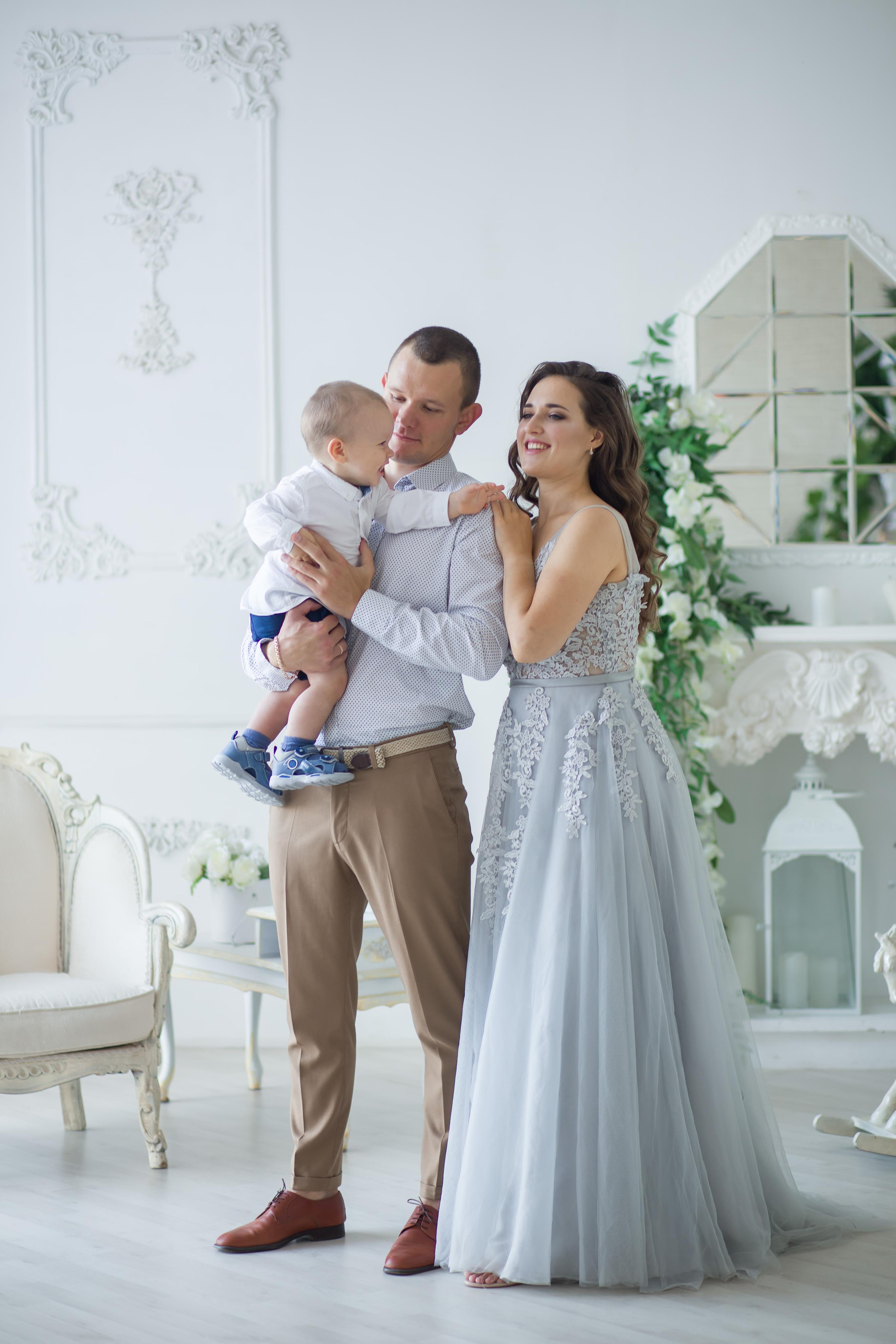 Фотосессия на 1 годик. Семейный и женский фотограф в Москве Евгения Малина