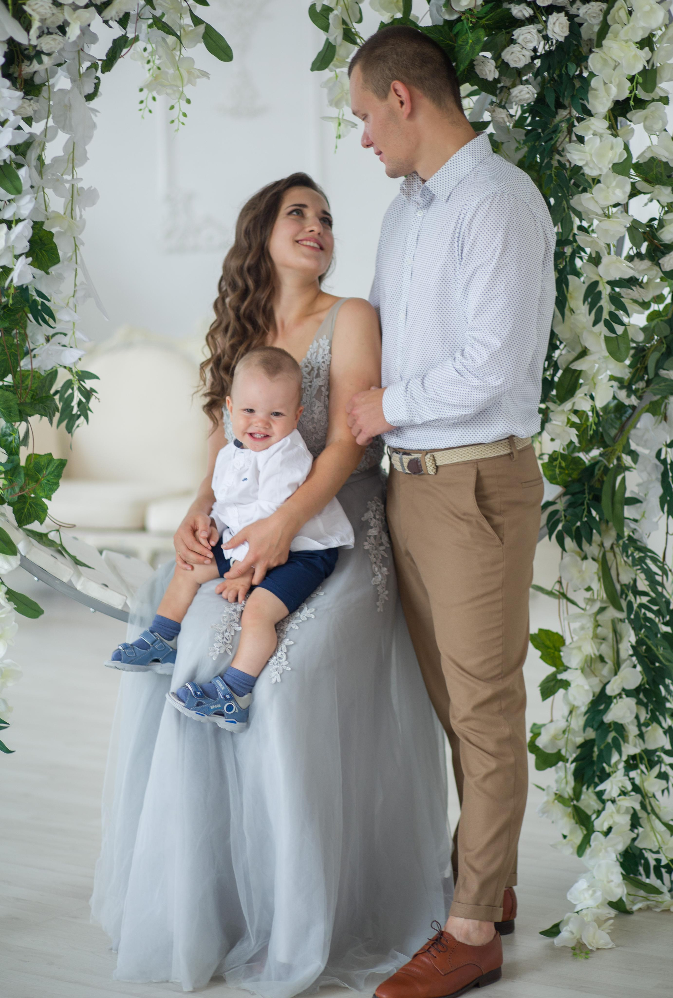 Фотосессия на 1 годик. Семейный и женский фотограф в Москве Евгения Малина