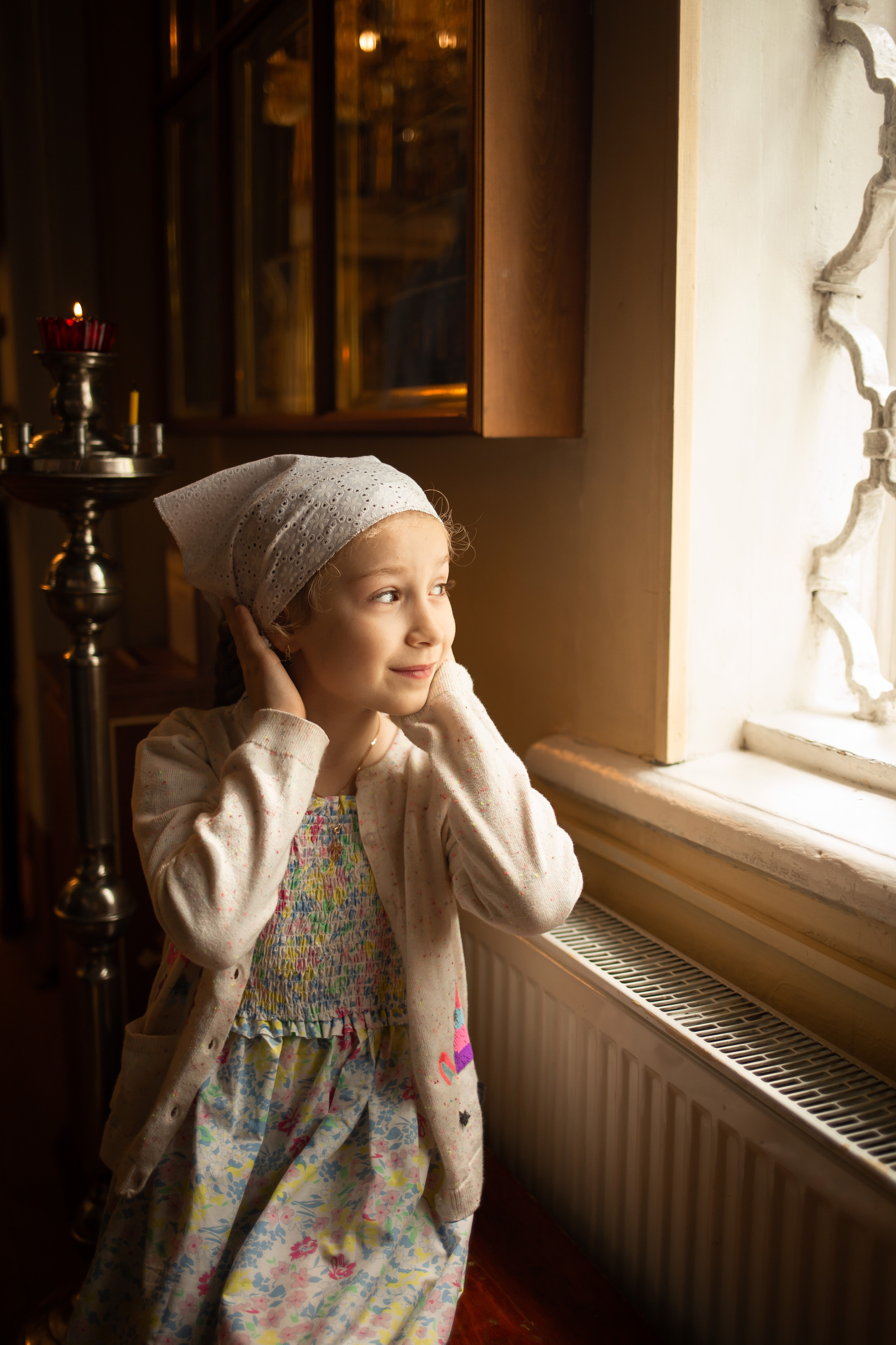Георгиевский храм. Крещение Есении. Семейный и женский фотограф в Москве Евгения Малина