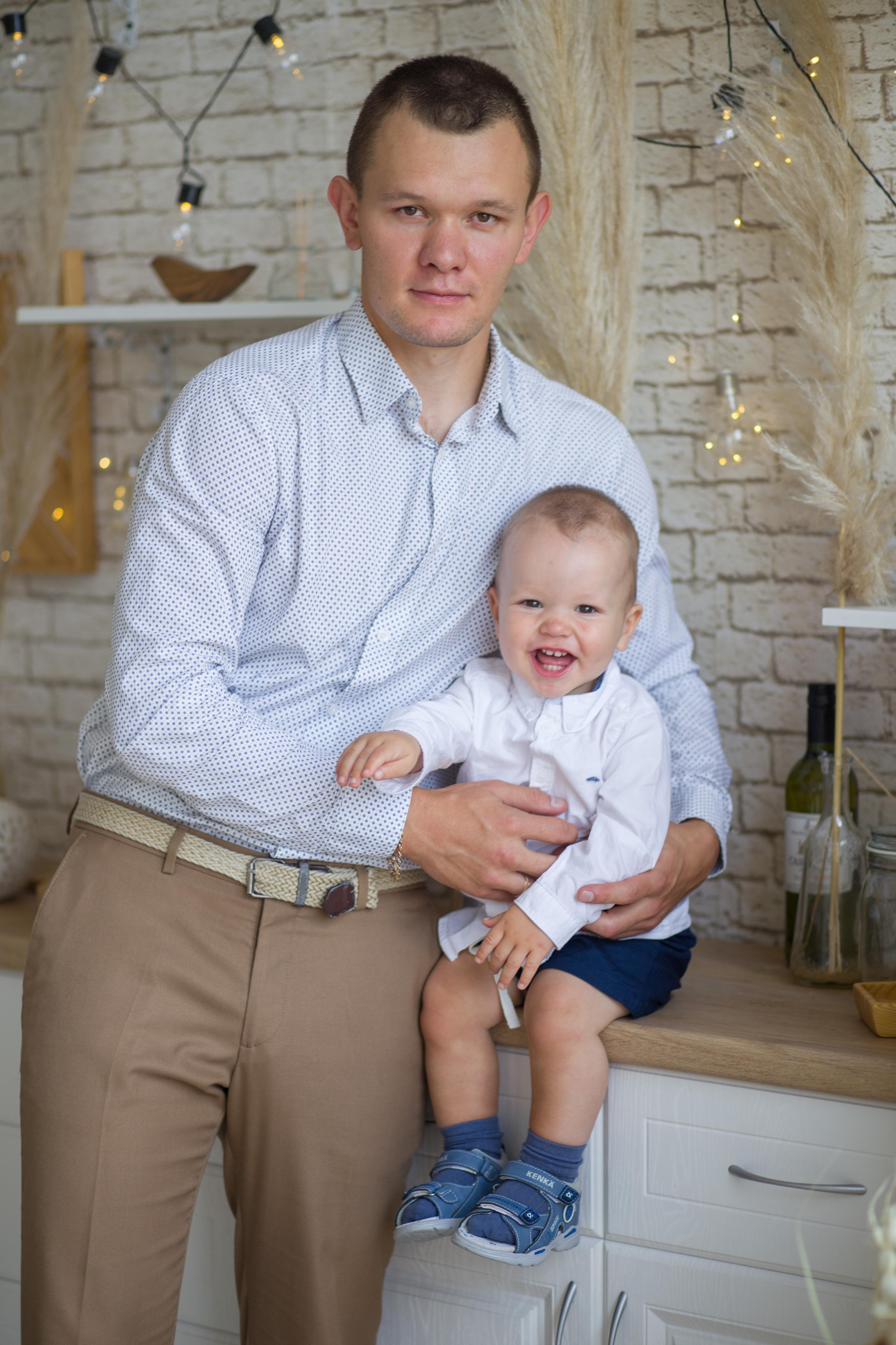 Фотосессия на 1 годик. Семейный и женский фотограф в Москве Евгения Малина