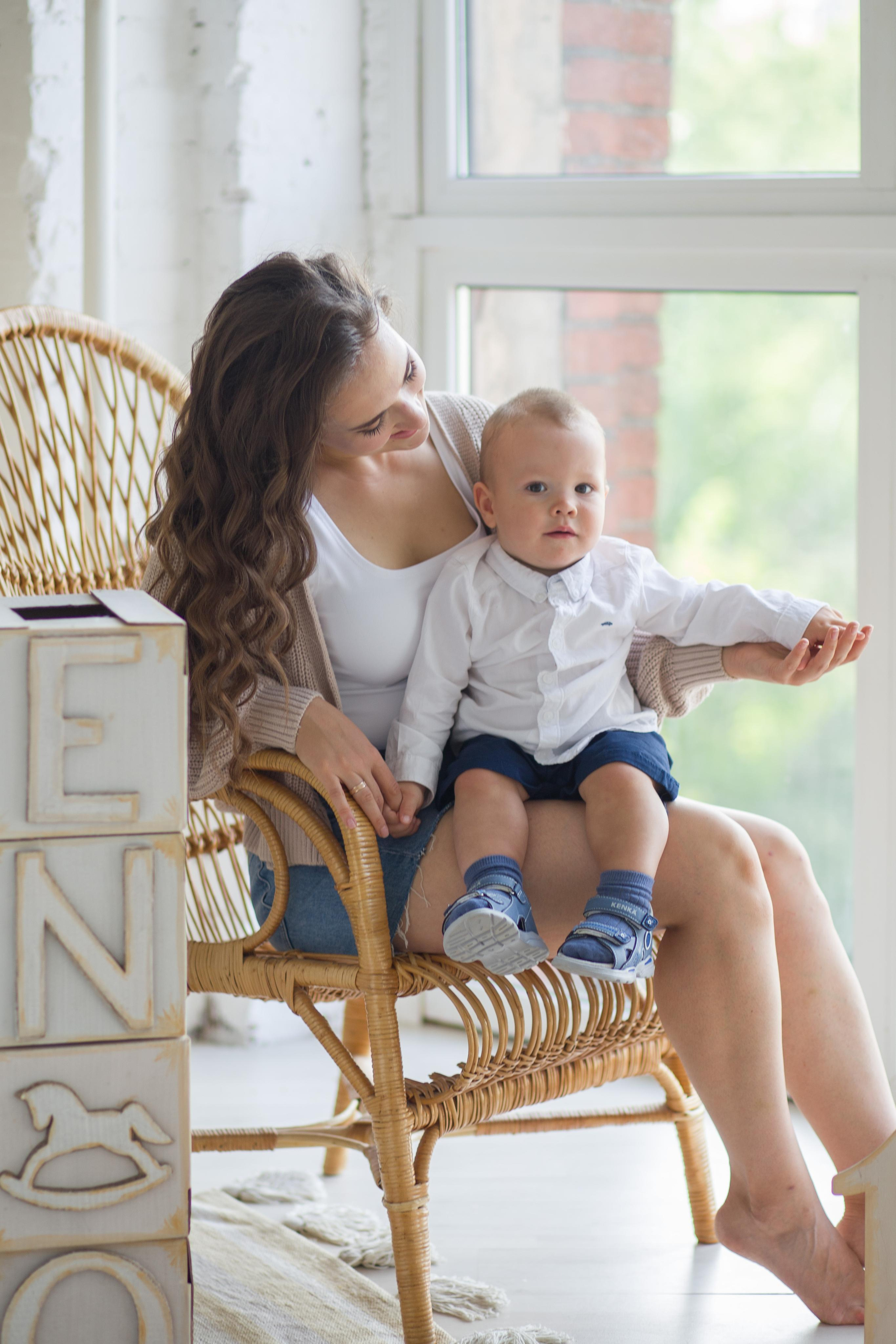 Фотосессия на 1 годик. Семейный и женский фотограф в Москве Евгения Малина