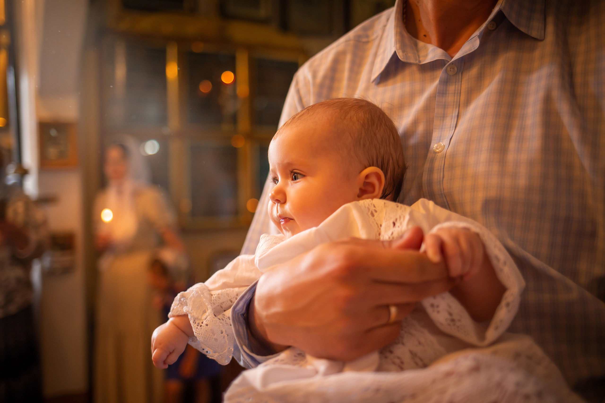 Георгиевский храм. Крещение Есении. Семейный и женский фотограф в Москве Евгения Малина
