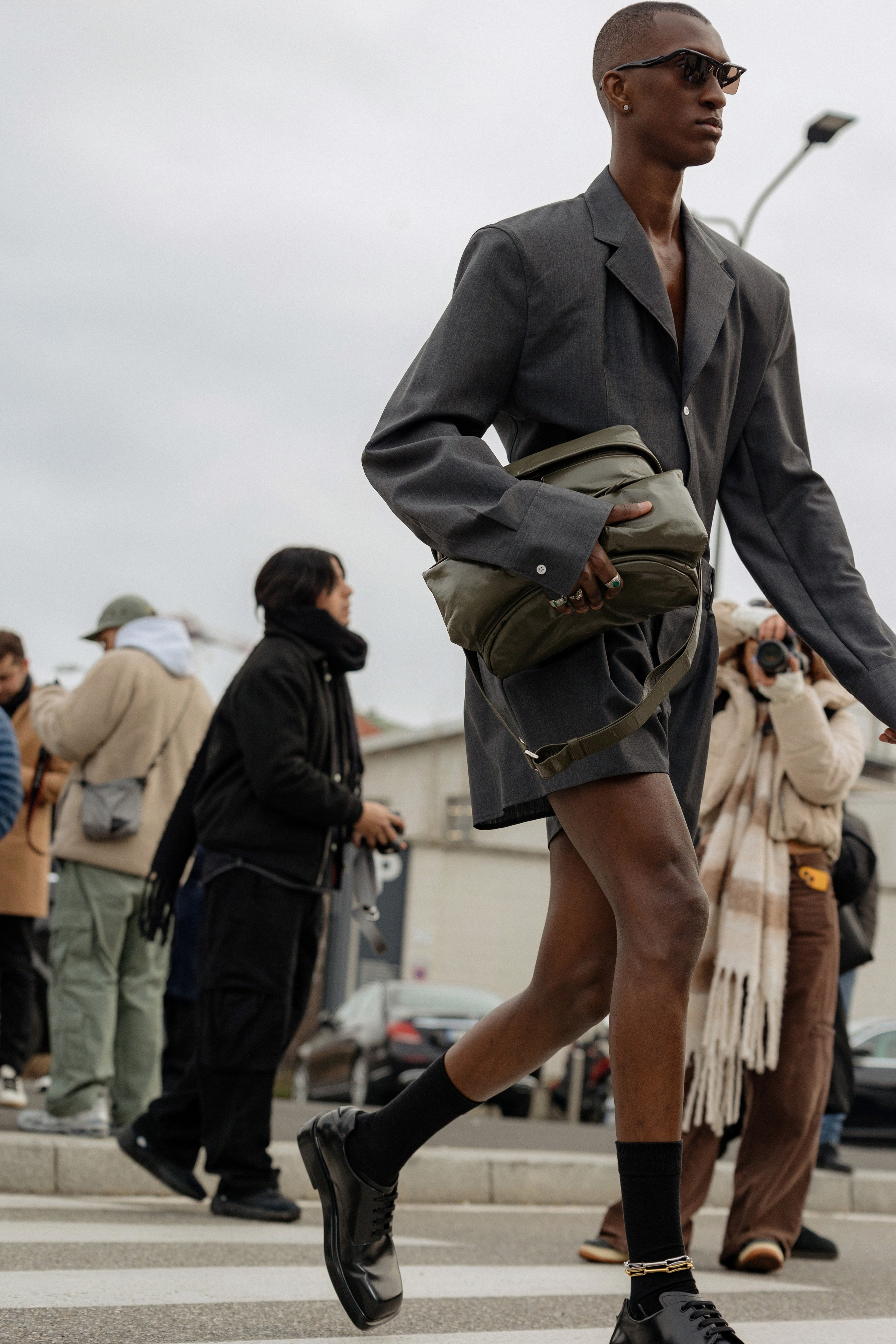 Milan Mens fashion week FW 24/25 PRADA. Photographer in Milan Ivan Goncharov