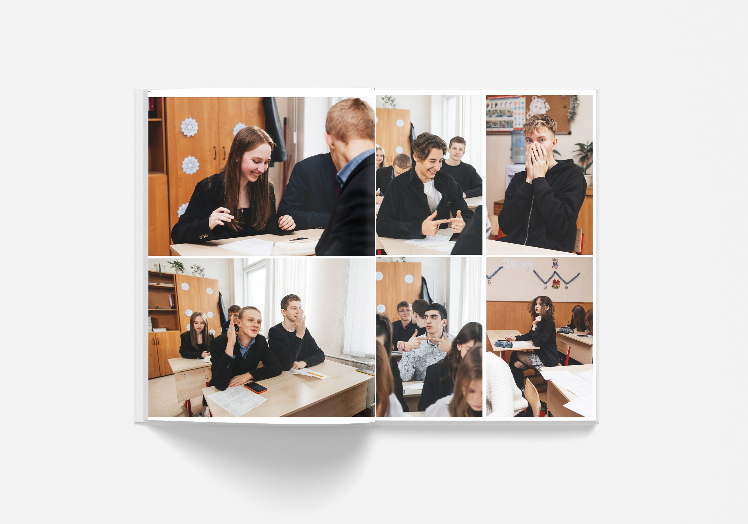 Старшие классы Альбом 10 разворотов (20 страниц). Выпускные альбомы. Зубкова Яна