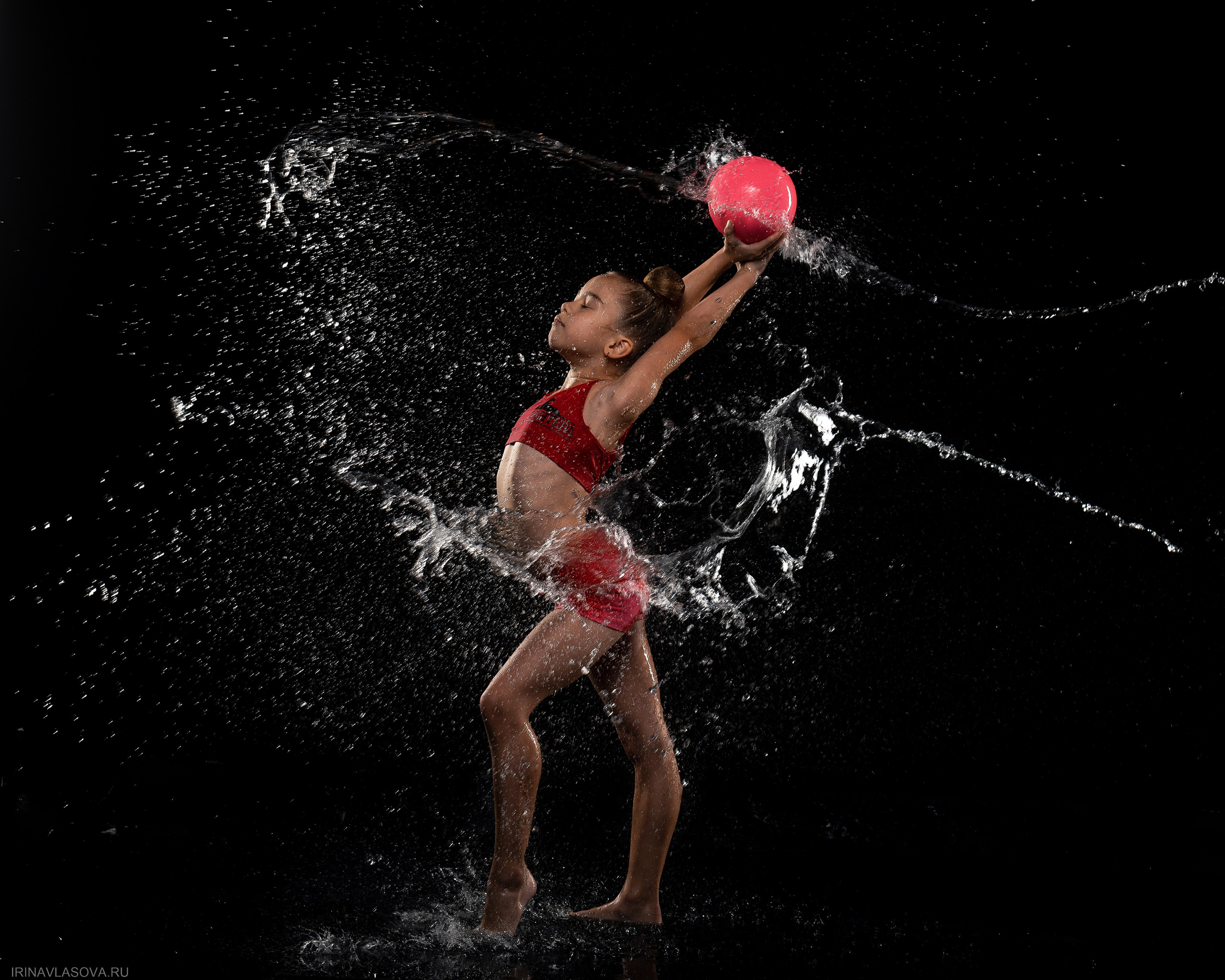 фотосессия с водой нск