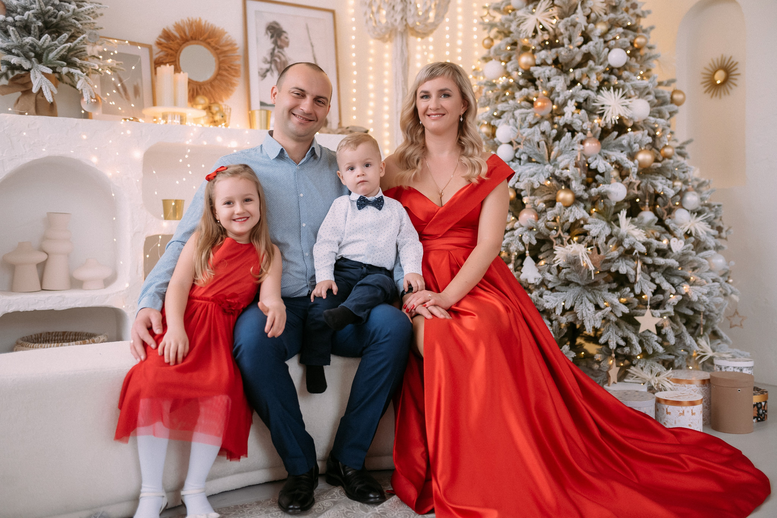 Семейная новогодняя съёмка. Свадебный и семейный фотограф в Симферополе Дарья Маркова