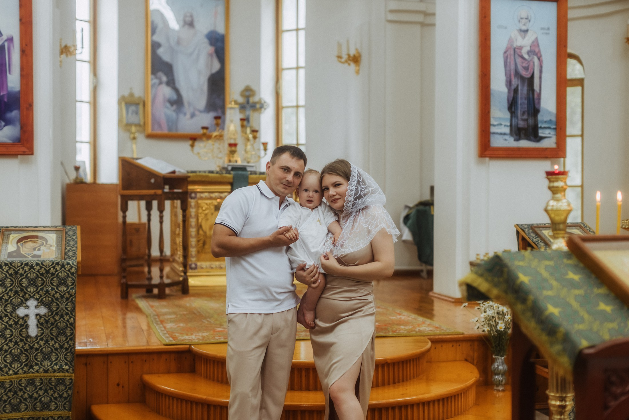 Таинство крещения. Фотографы в городе Волгограде — Людмила Агеева и Алексей Околелов