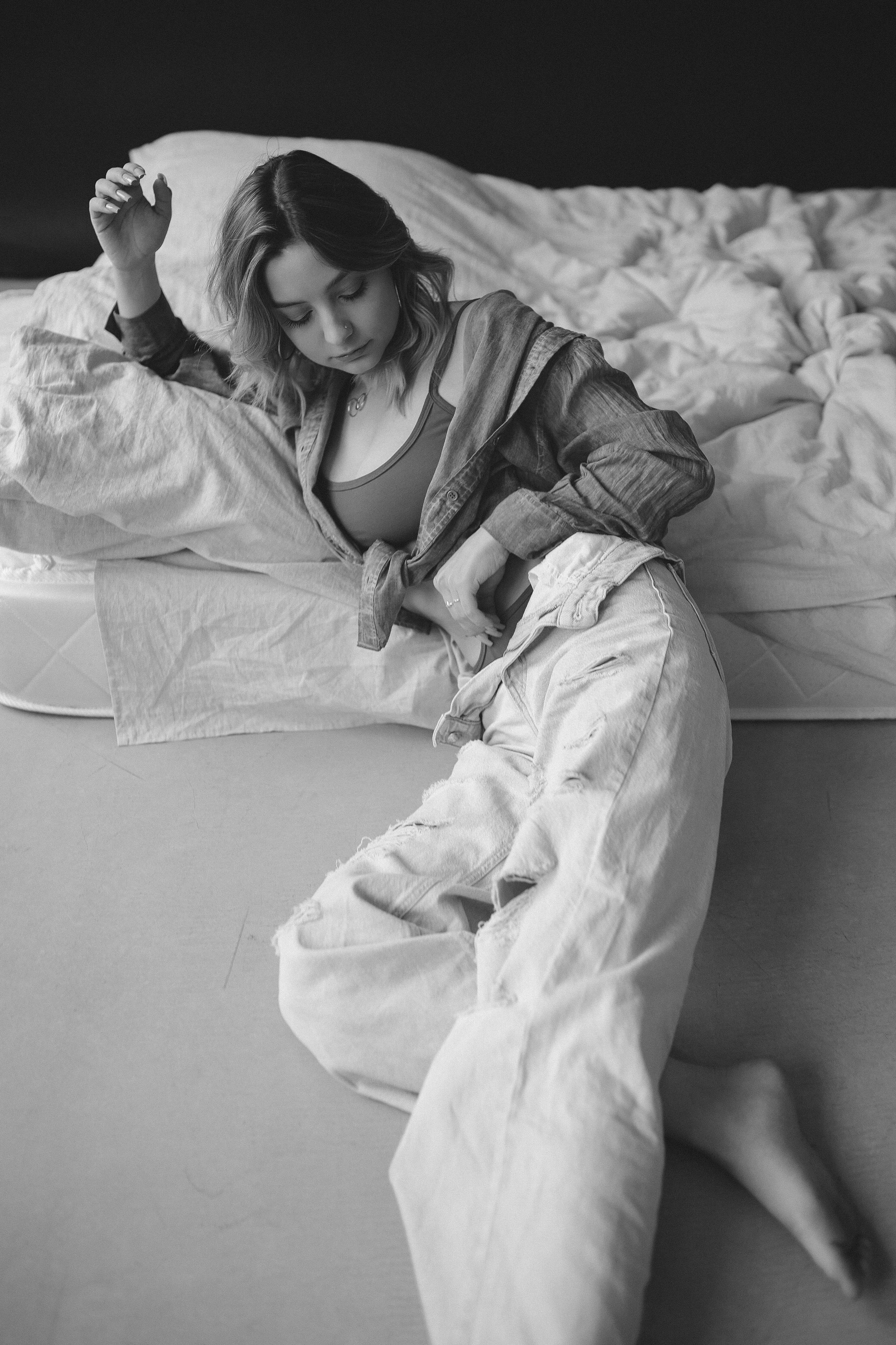 Фотосъемка для Юли в студии. Фотограф Самара Лена Мандарин