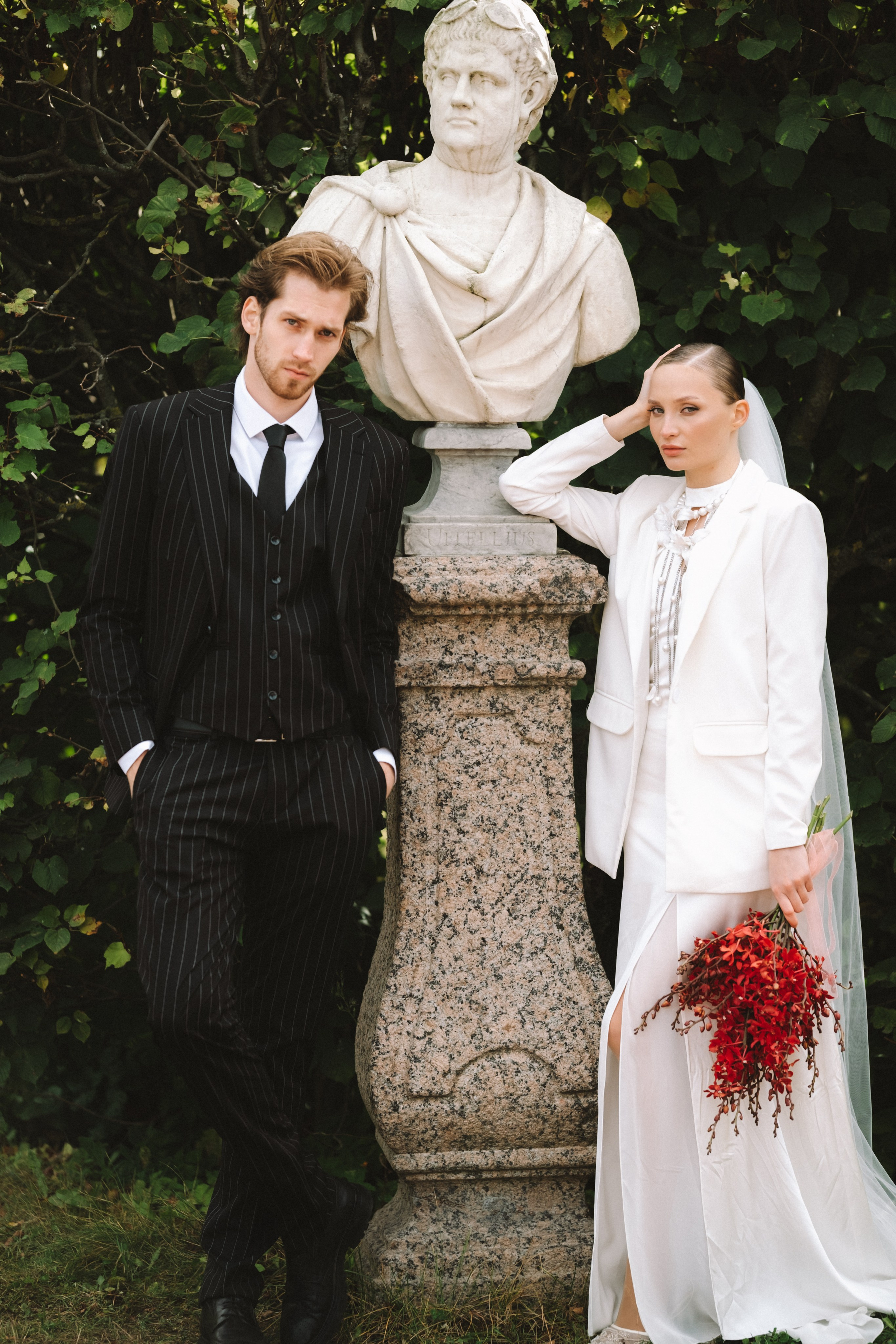 Михаил и Ксения в усадьбе Кусково. Фотограф в Москве Ольга Елоева
