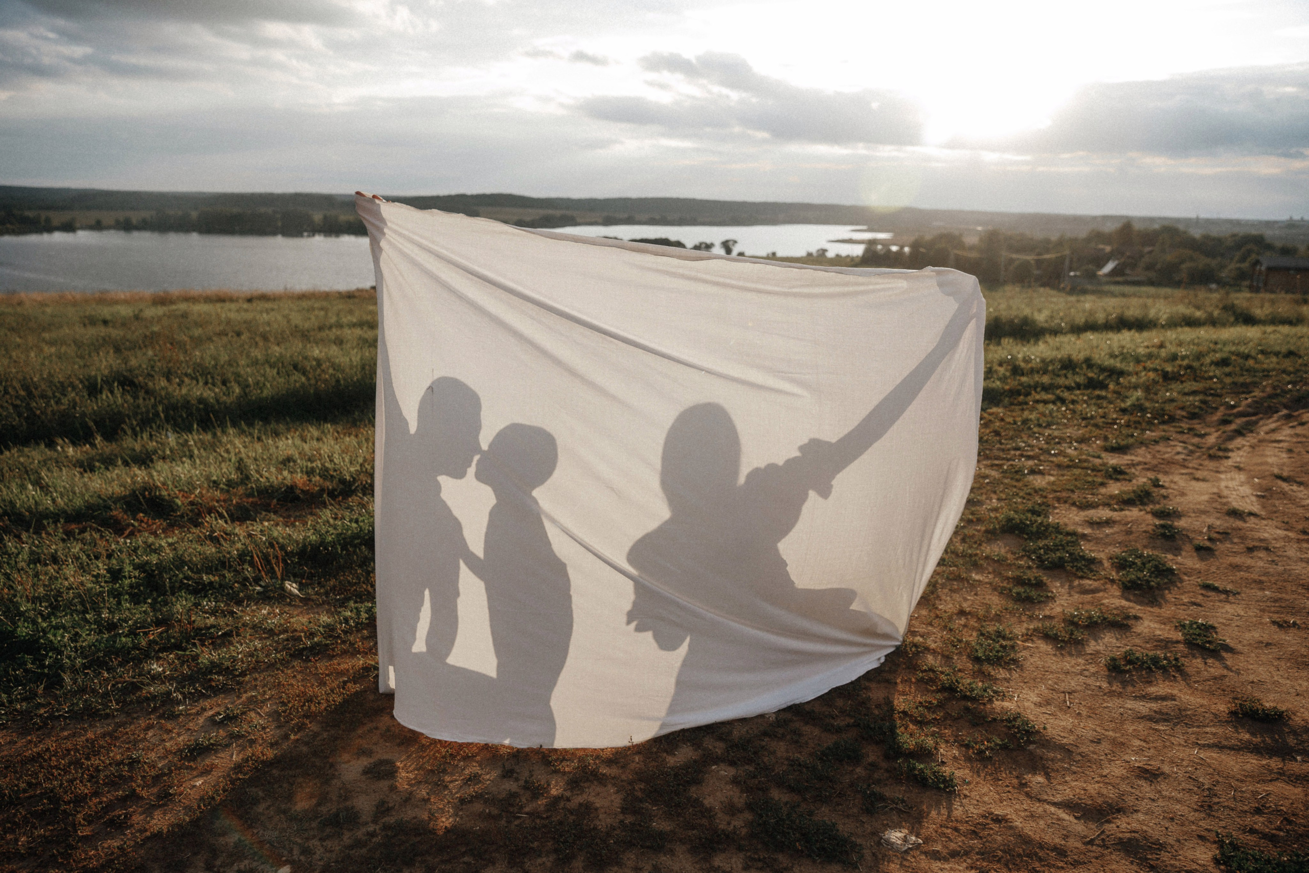 Семейная фотосессия в поле. Фотограф во Владимире Татьяна Бабикова