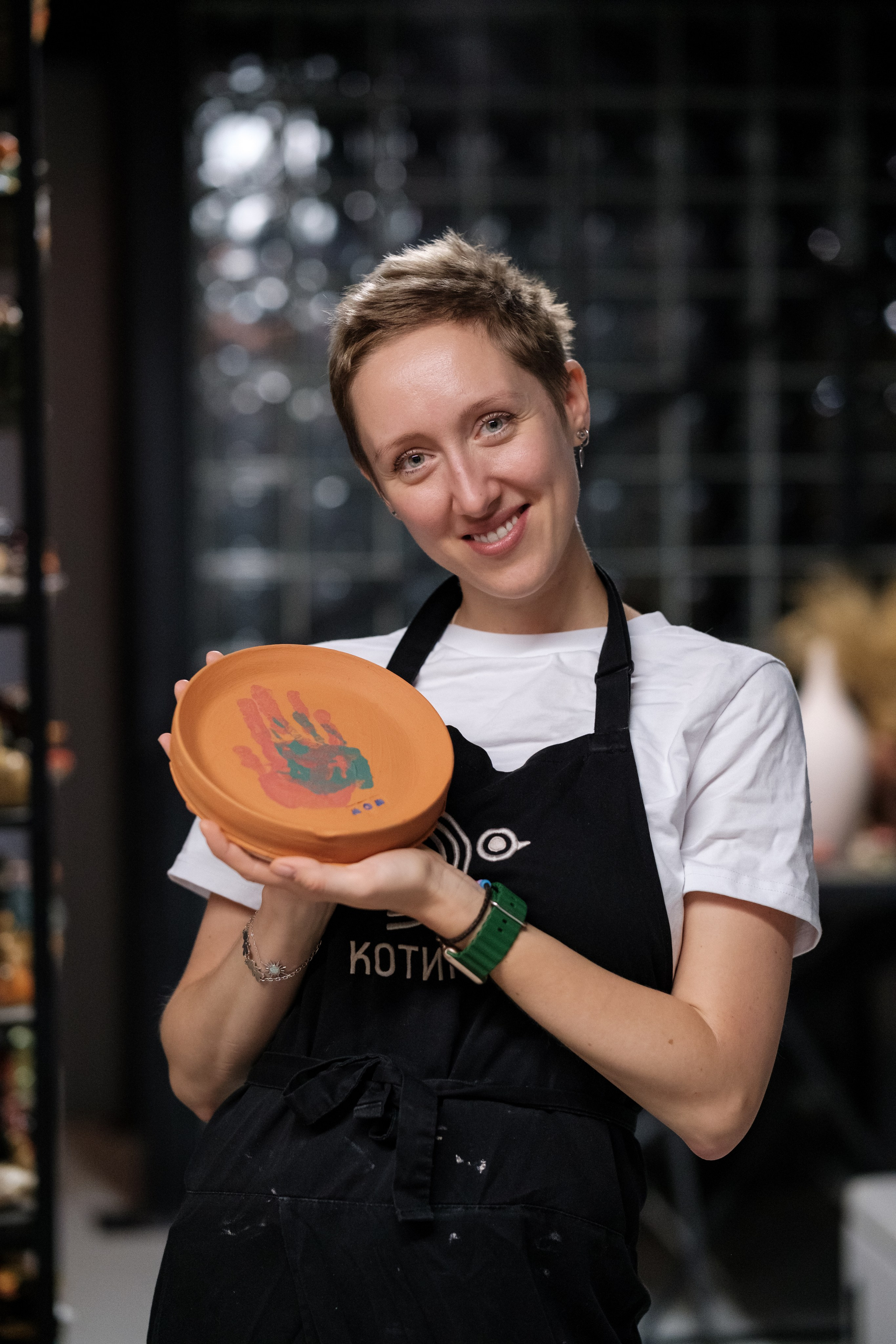 День рождения в студии керамики. Семейный и детский фотограф в Москве Светлана Потемкина