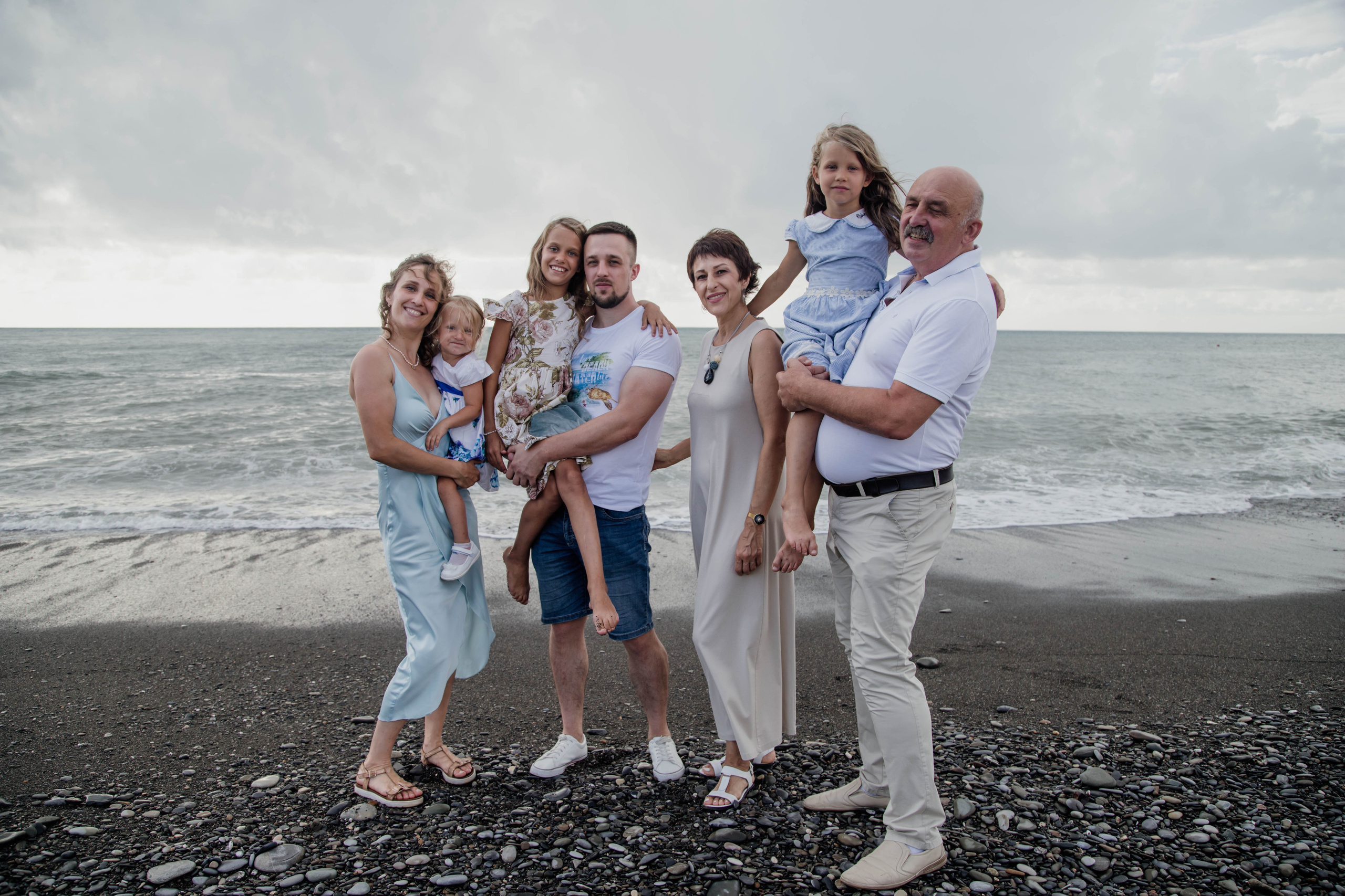 Юлия с семьей. Свадебный, семейный, детский фотограф в Сочи Виолетта Александрова