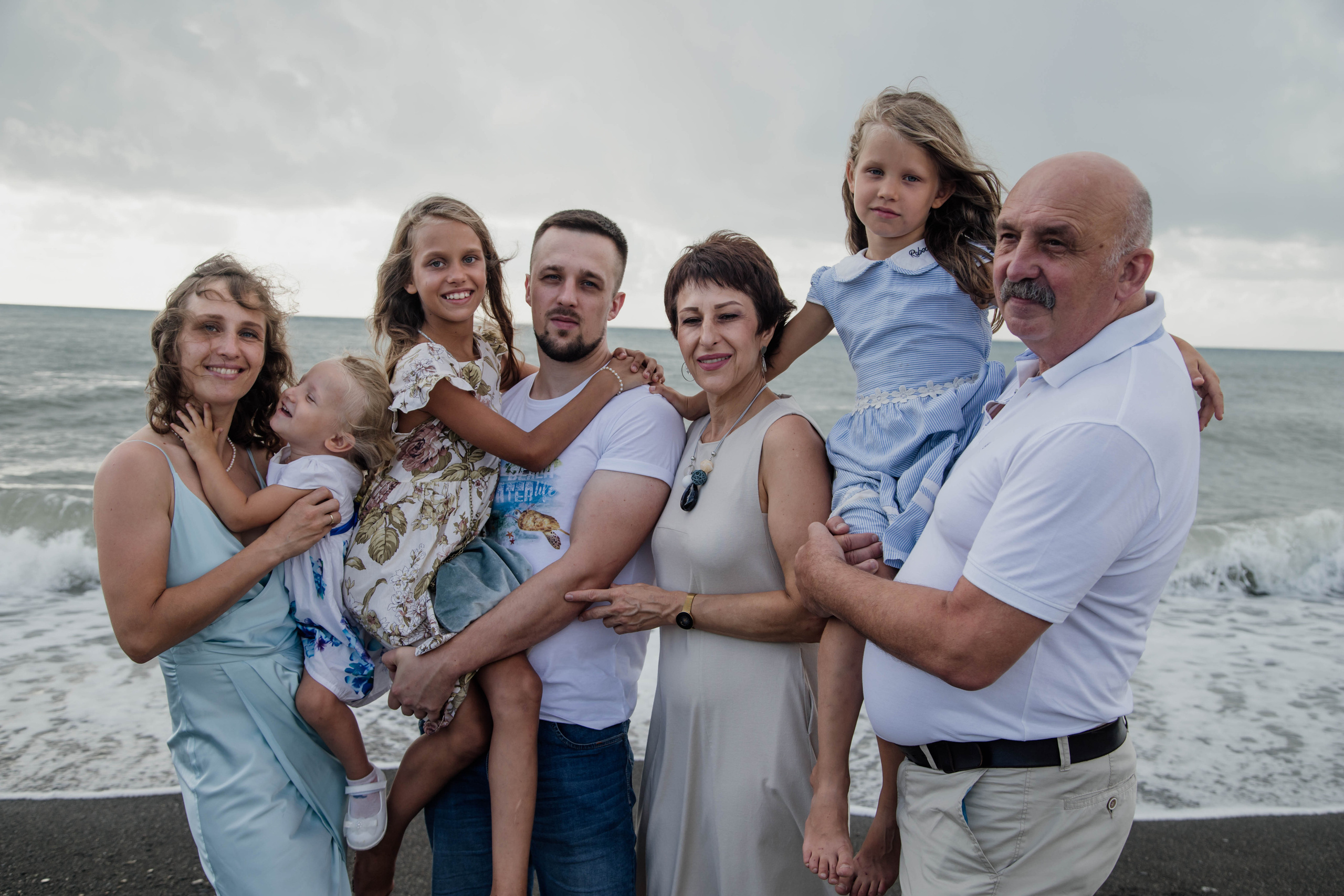 Юлия с семьей. Свадебный, семейный, детский фотограф в Сочи Виолетта Александрова