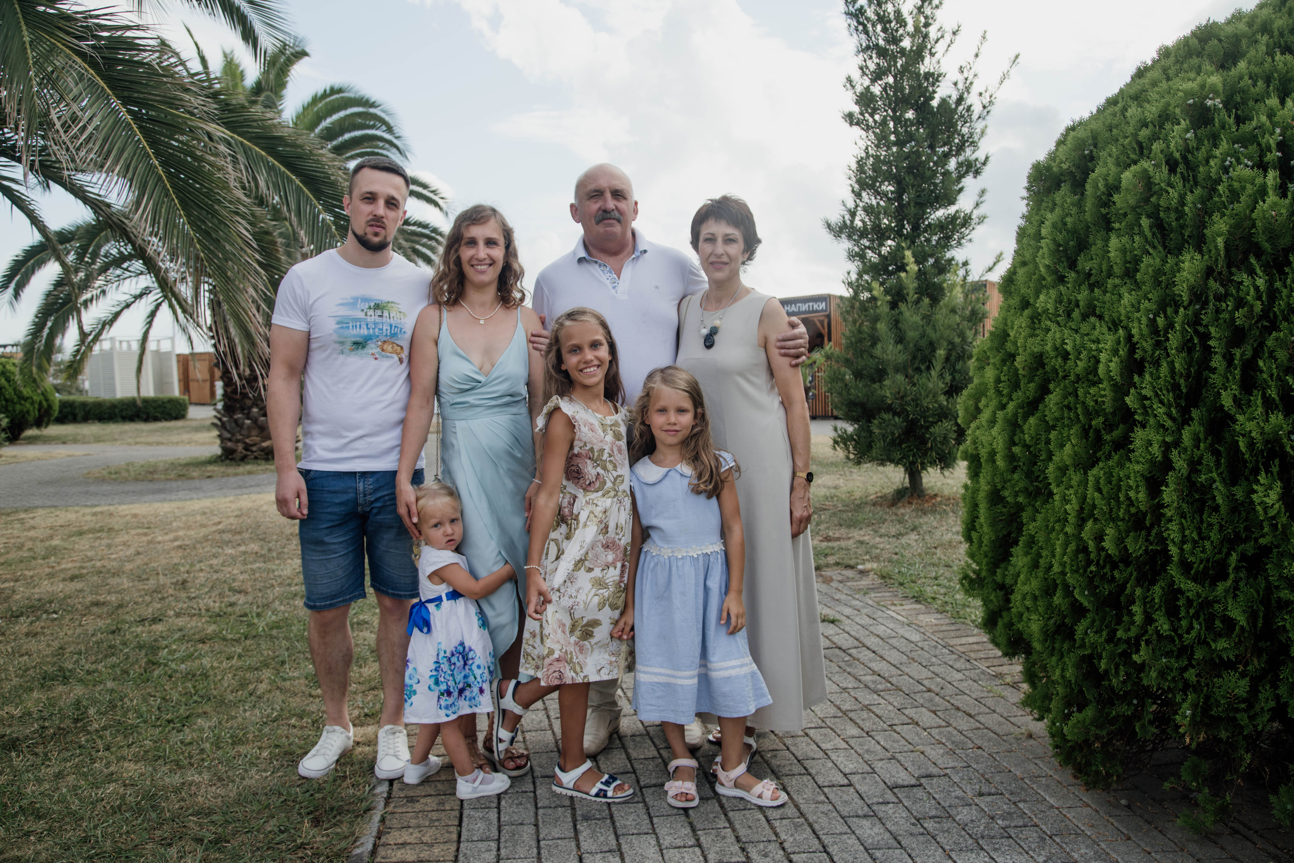 Юлия с семьей. Свадебный, семейный, детский фотограф в Сочи Виолетта Александрова