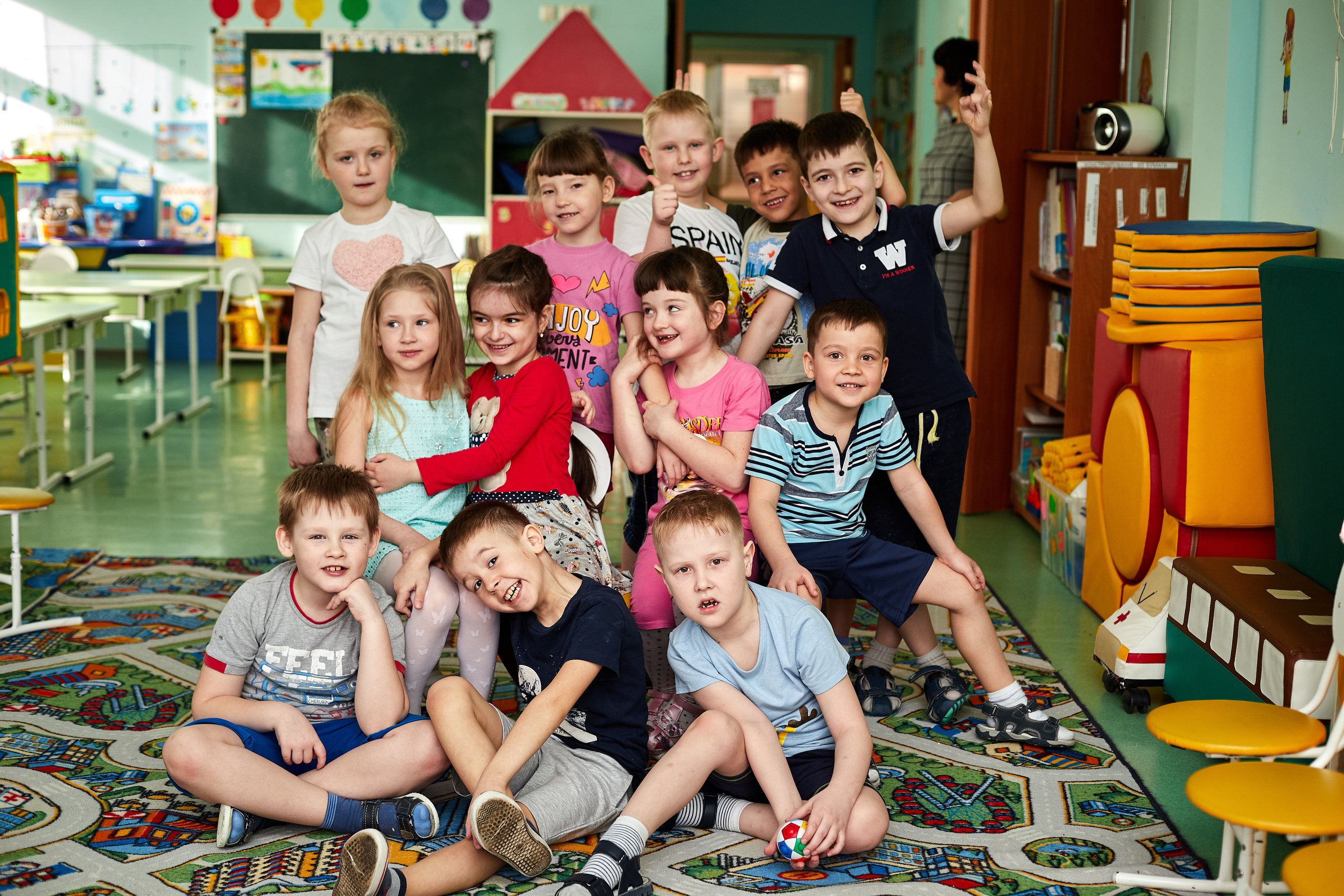 Один день в детском саду, д/с 329 группа «Радуга». Детский и семейный фотограф в Красноярске Настя Ярош
