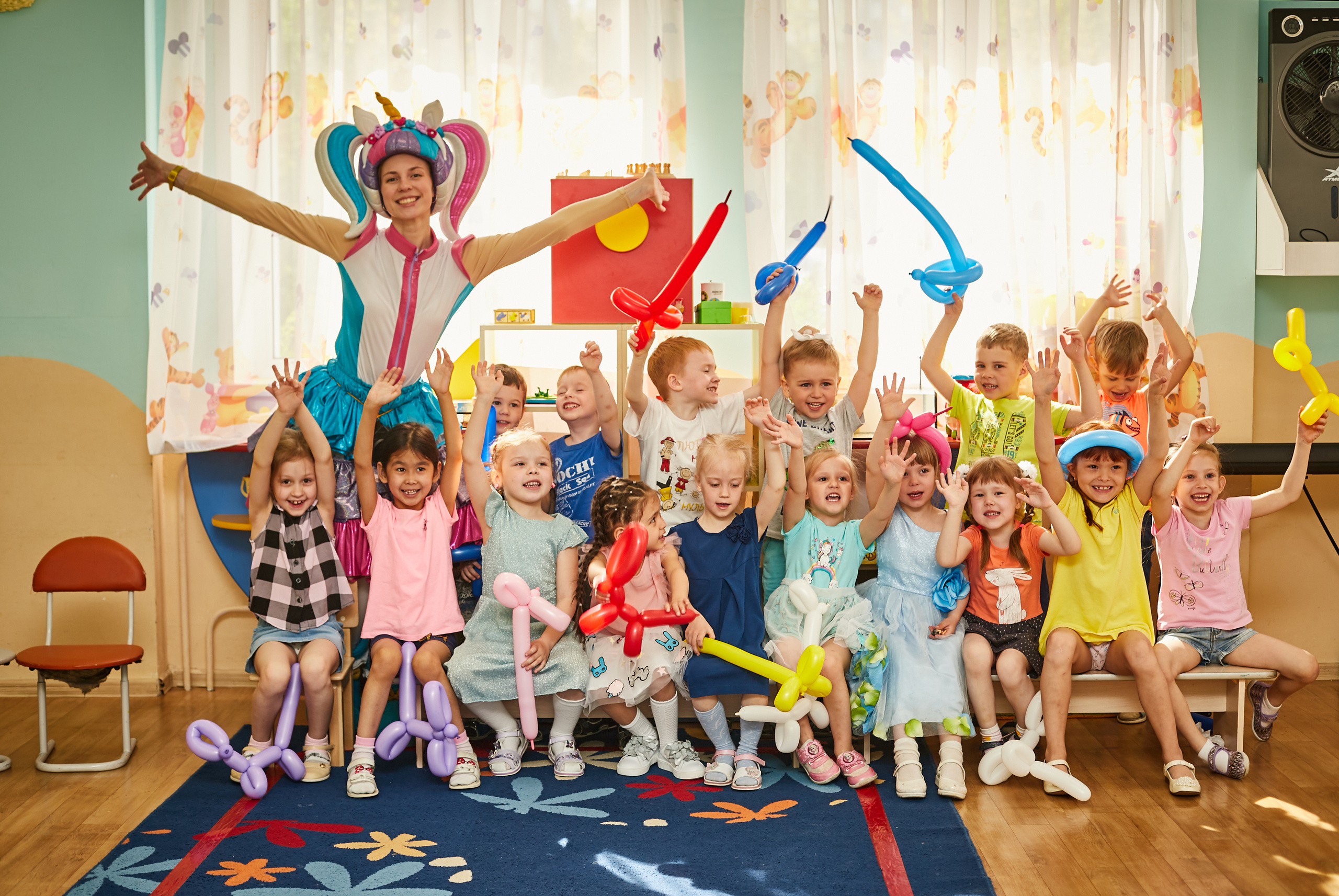 День Рождения, д/с «Солнечный город». Детский и семейный фотограф в Красноярске Настя Ярош