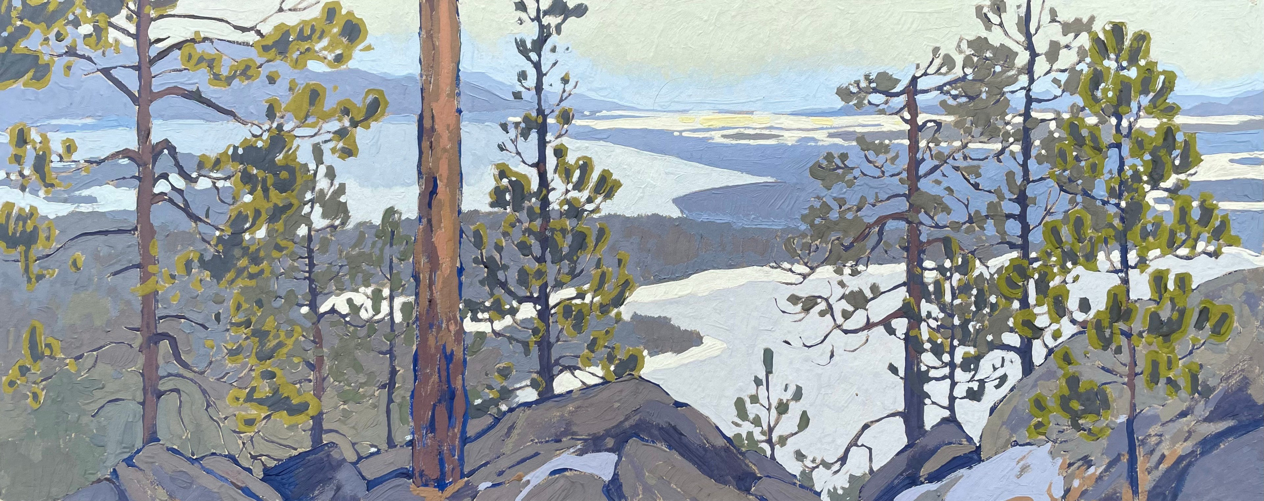 Лувеньга. Художница Лиза Владимирова