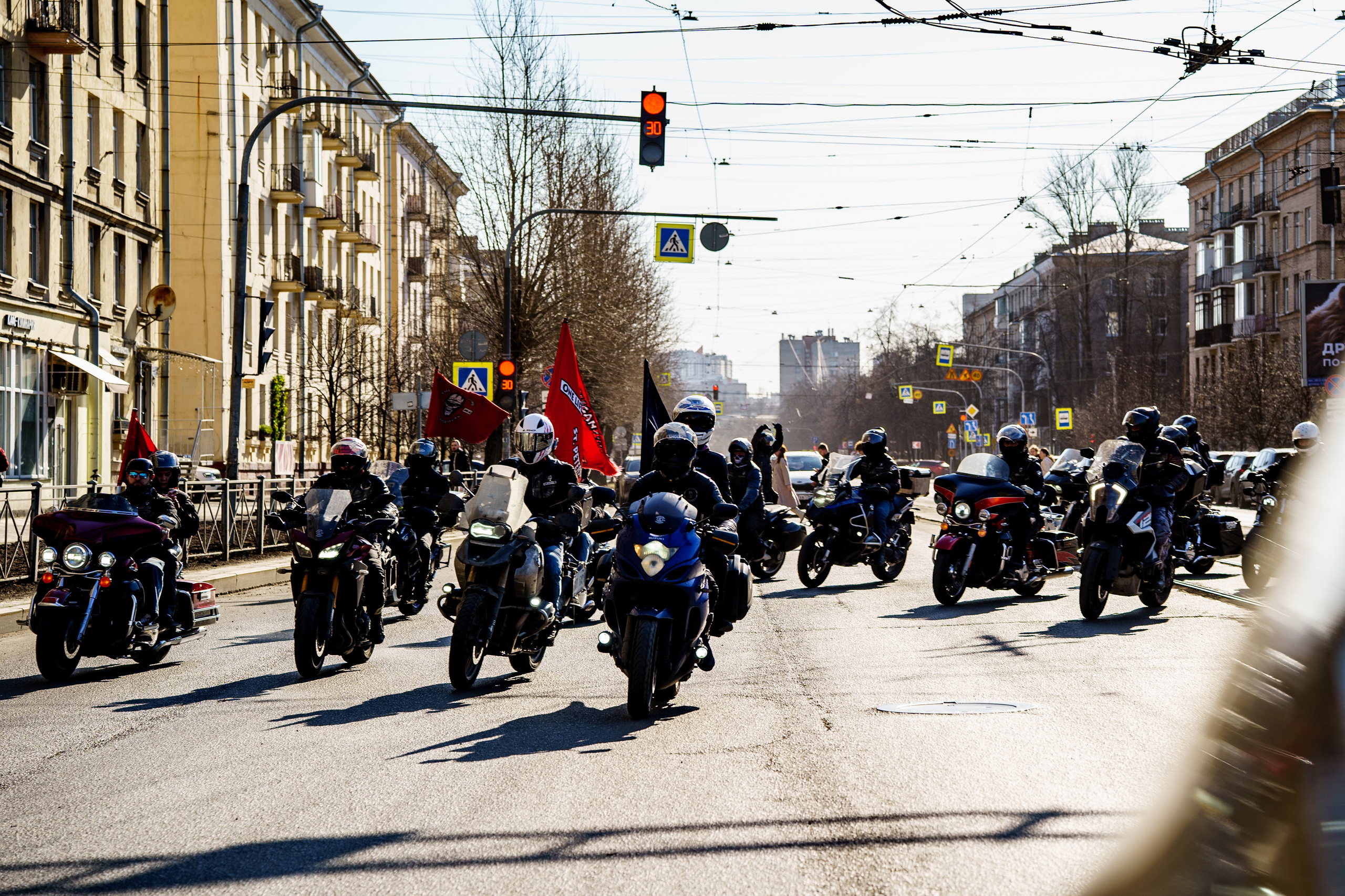 Прохват мотоклуба Norman Riders ч.1. Концертный и репортажный фотограф в Санкт-Петербурге Слава Пахомов