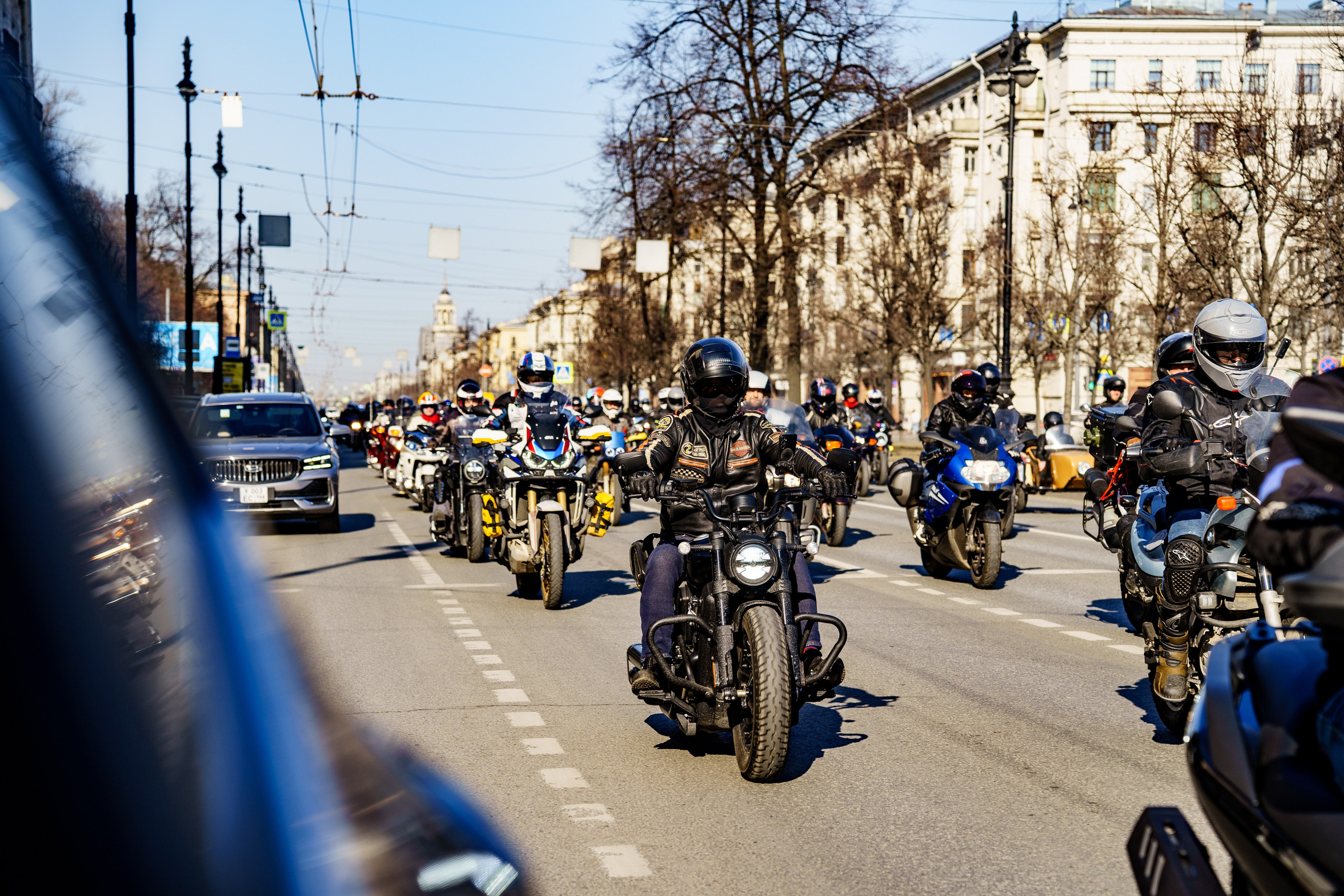 Прохват мотоклуба Norman Riders ч.1. Концертный и репортажный фотограф в Санкт-Петербурге Слава Пахомов