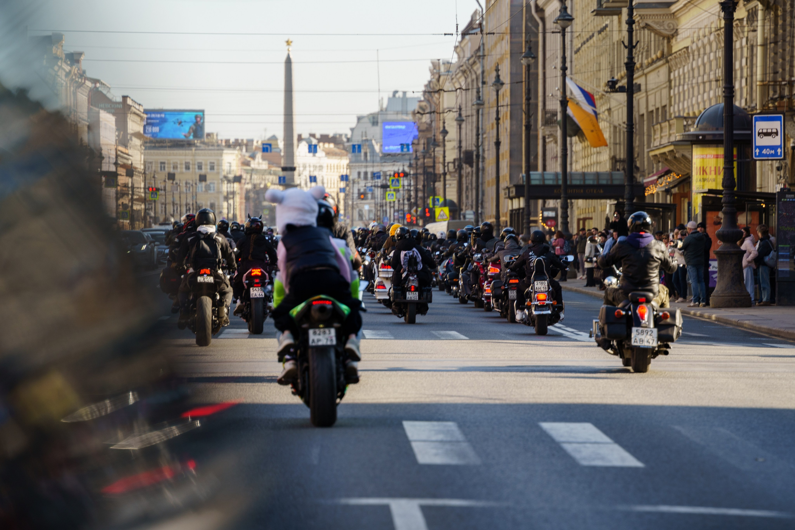 Прохват мотоклуба Norman Riders ч.1. Концертный и репортажный фотограф в Санкт-Петербурге Слава Пахомов