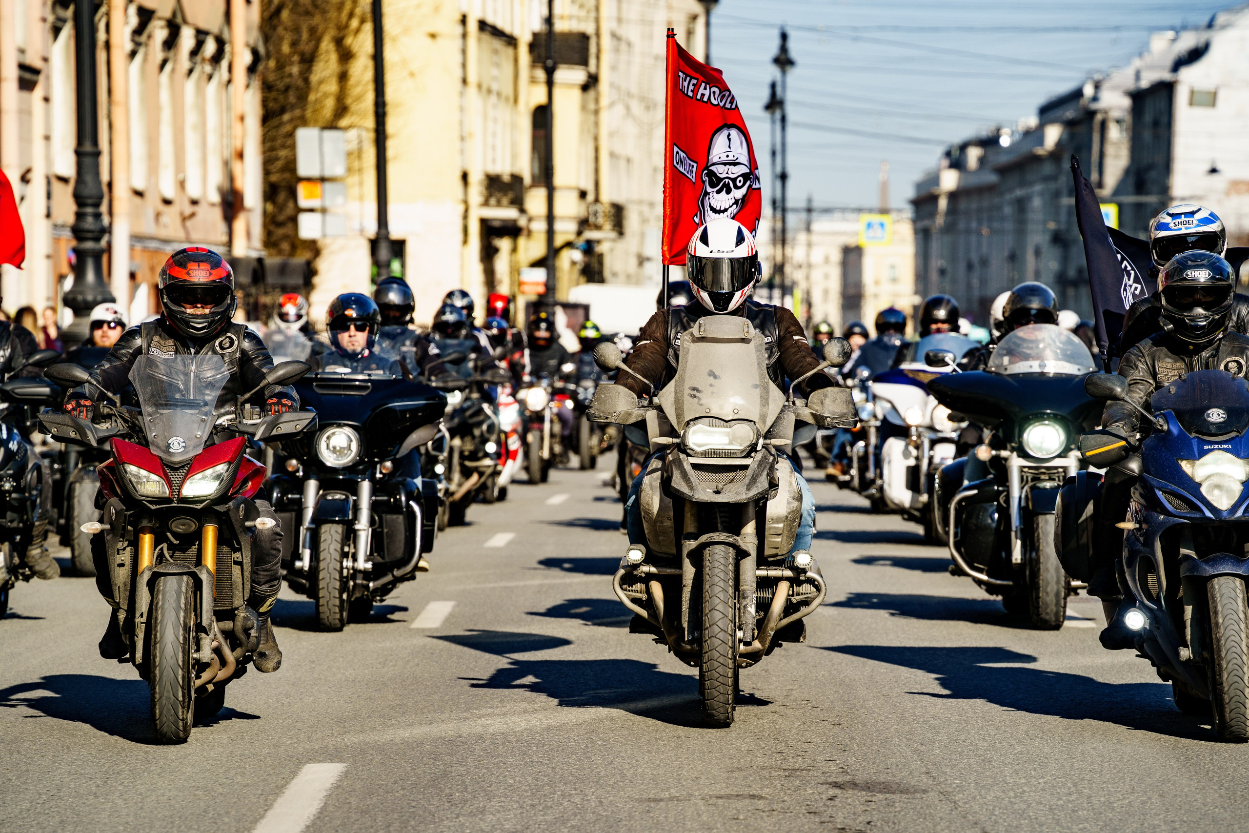 Прохват мотоклуба Norman Riders ч.1. Концертный и репортажный фотограф в Санкт-Петербурге Слава Пахомов