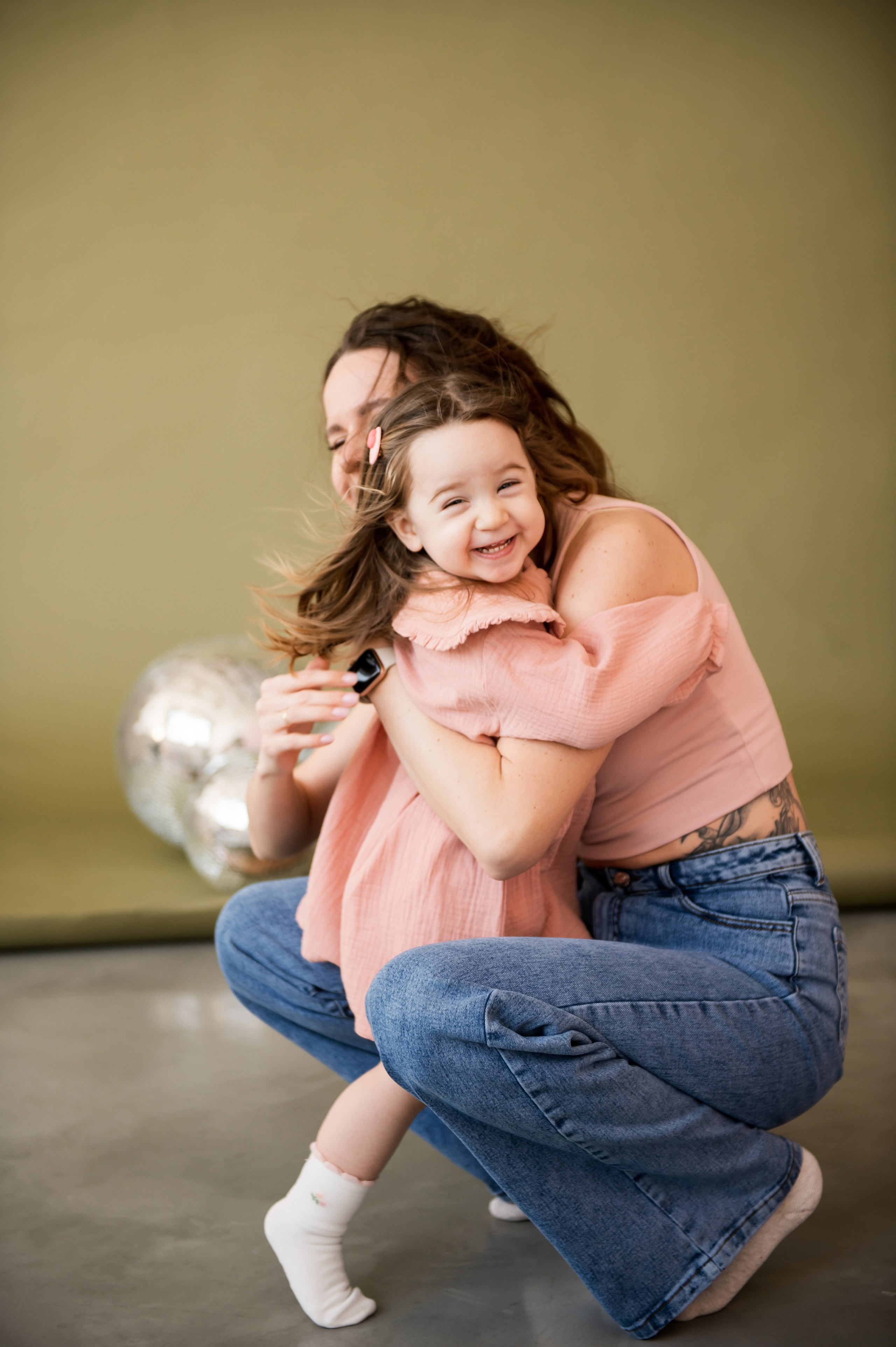 Мама и дочка, студия. Анна Смирнова. Фотограф, Москва