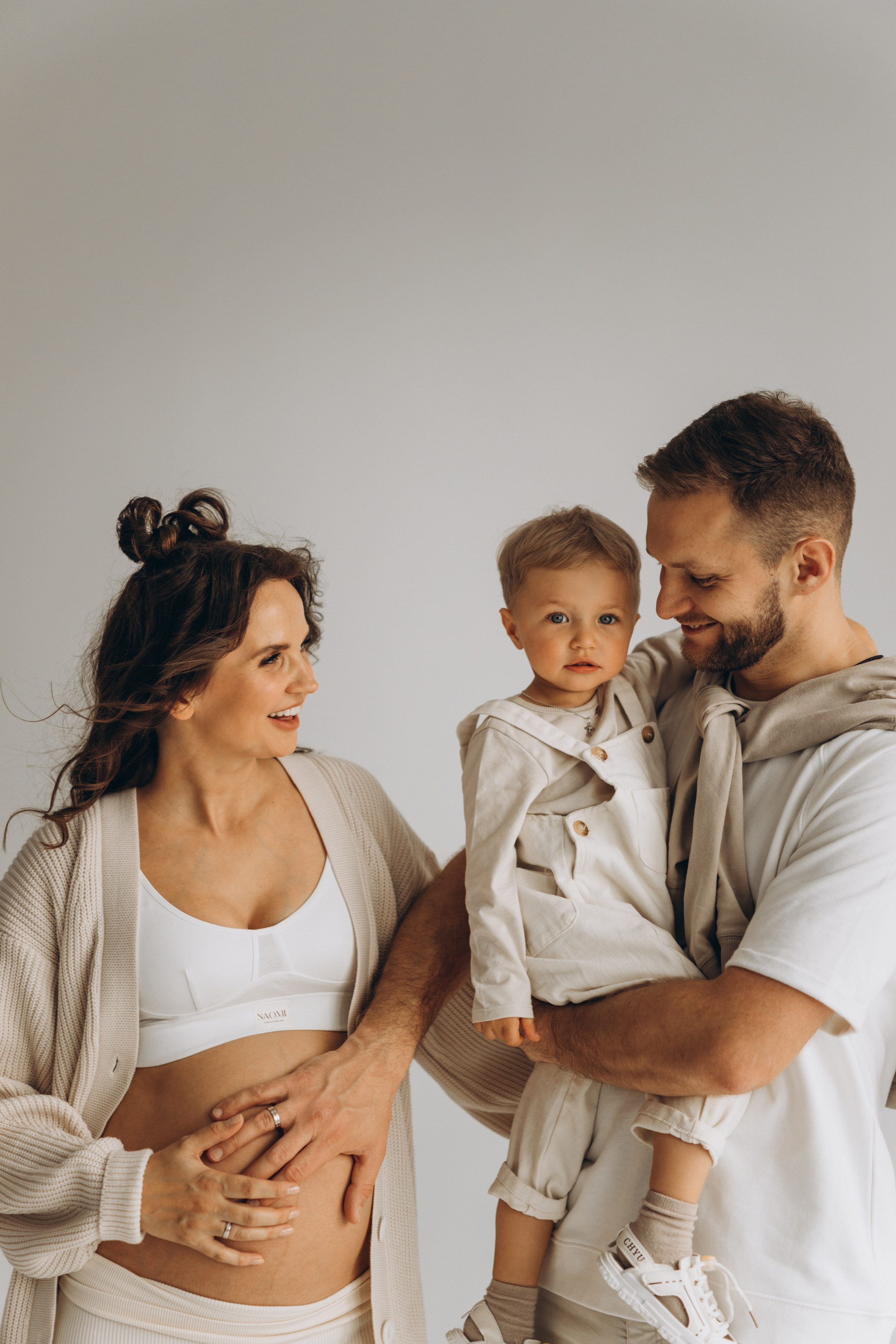 Двое +1. Семейный фотограф Москва Валерия Белова