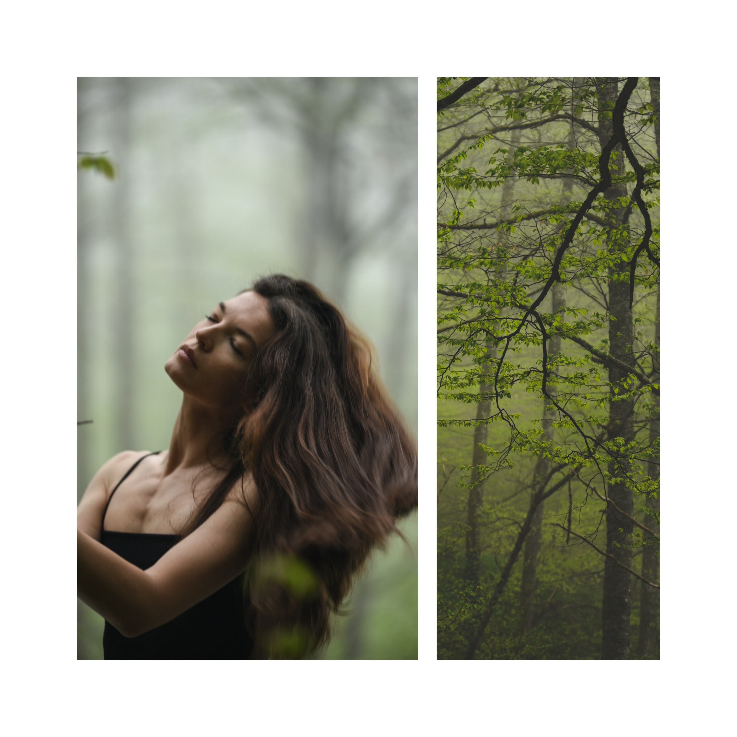 «Forest nymph». Anastasia Serdyuk, travel photographer, travel photo, portraits, stories, fineart prints