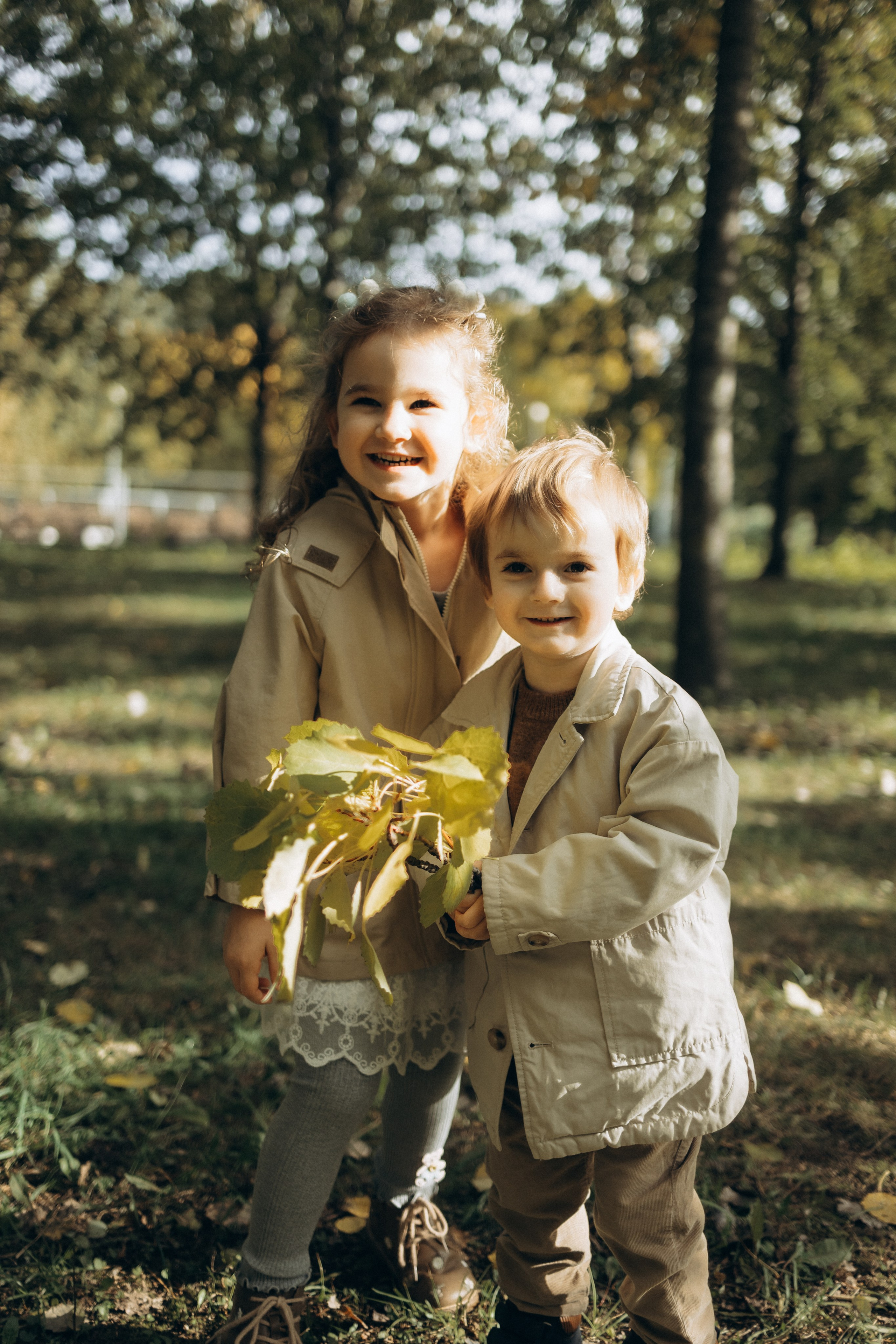 Осенняя семейная история 🍂. Фотограф Артем Бросов в Санкт-Петербурге и Дубае