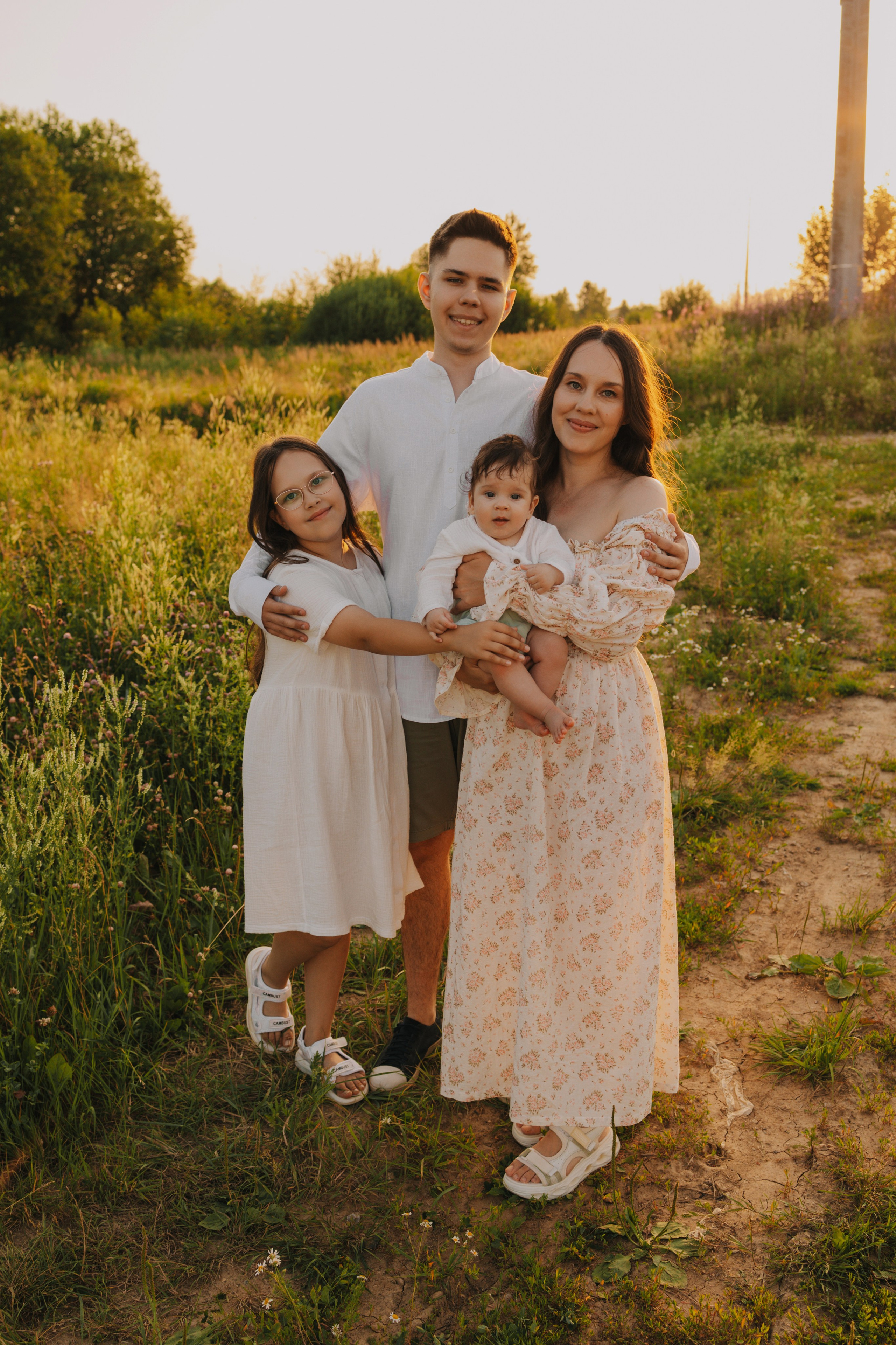 Семейный Пикник: Летняя Съемка