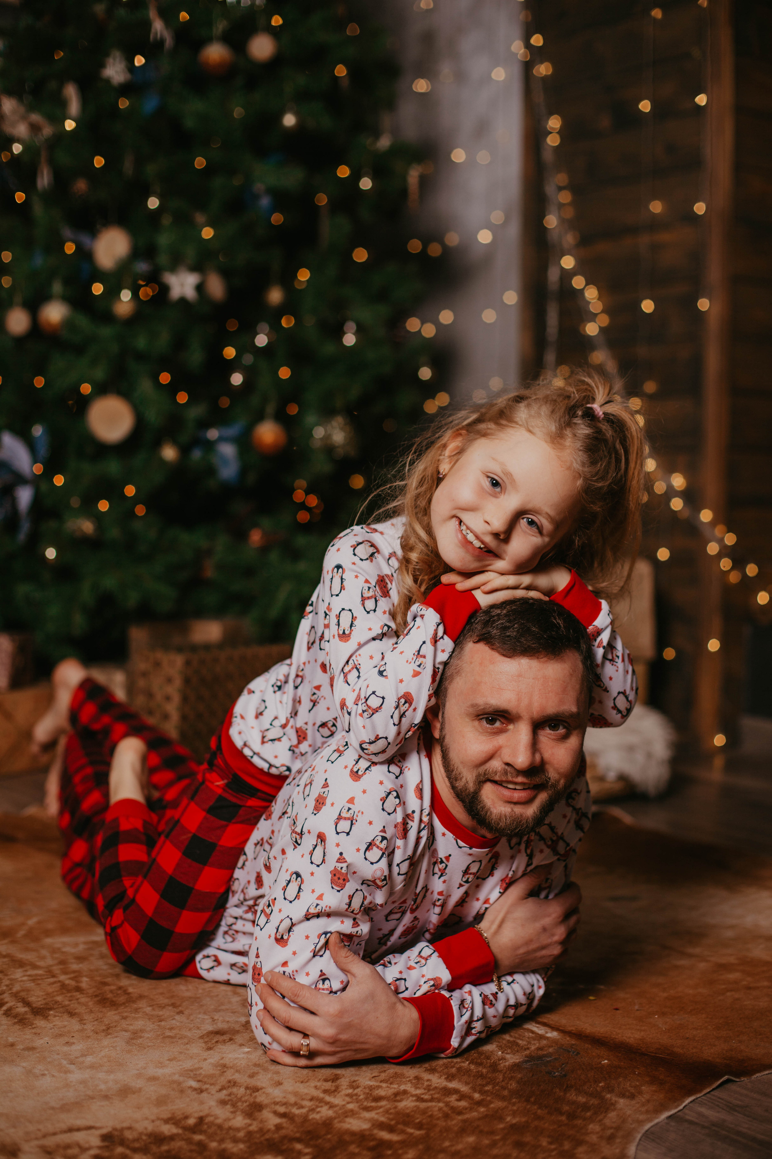 Новогодняя съёмка для семейства. Ваш фотограф в Москве