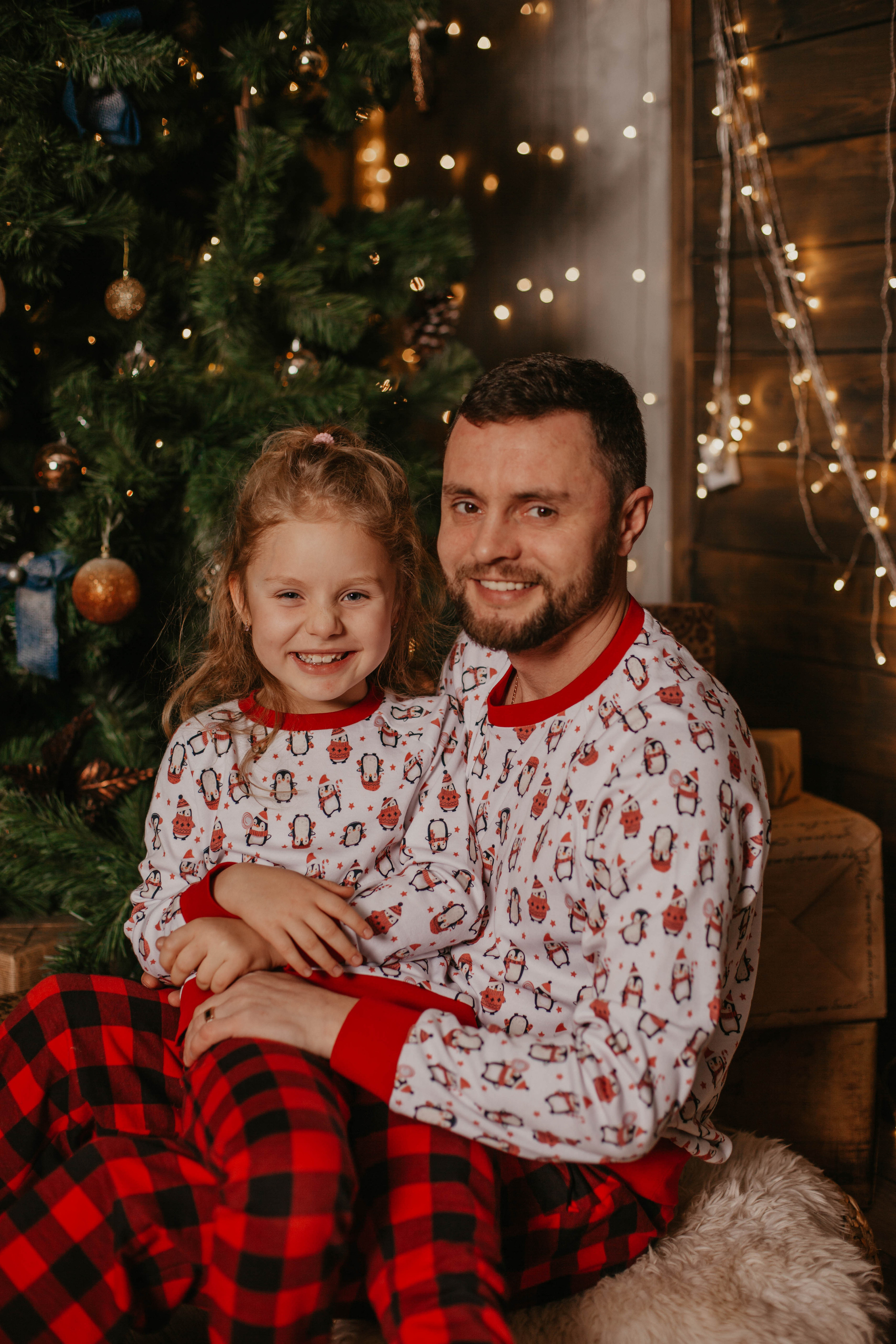 Новогодняя съёмка для семейства. Ваш фотограф в Москве