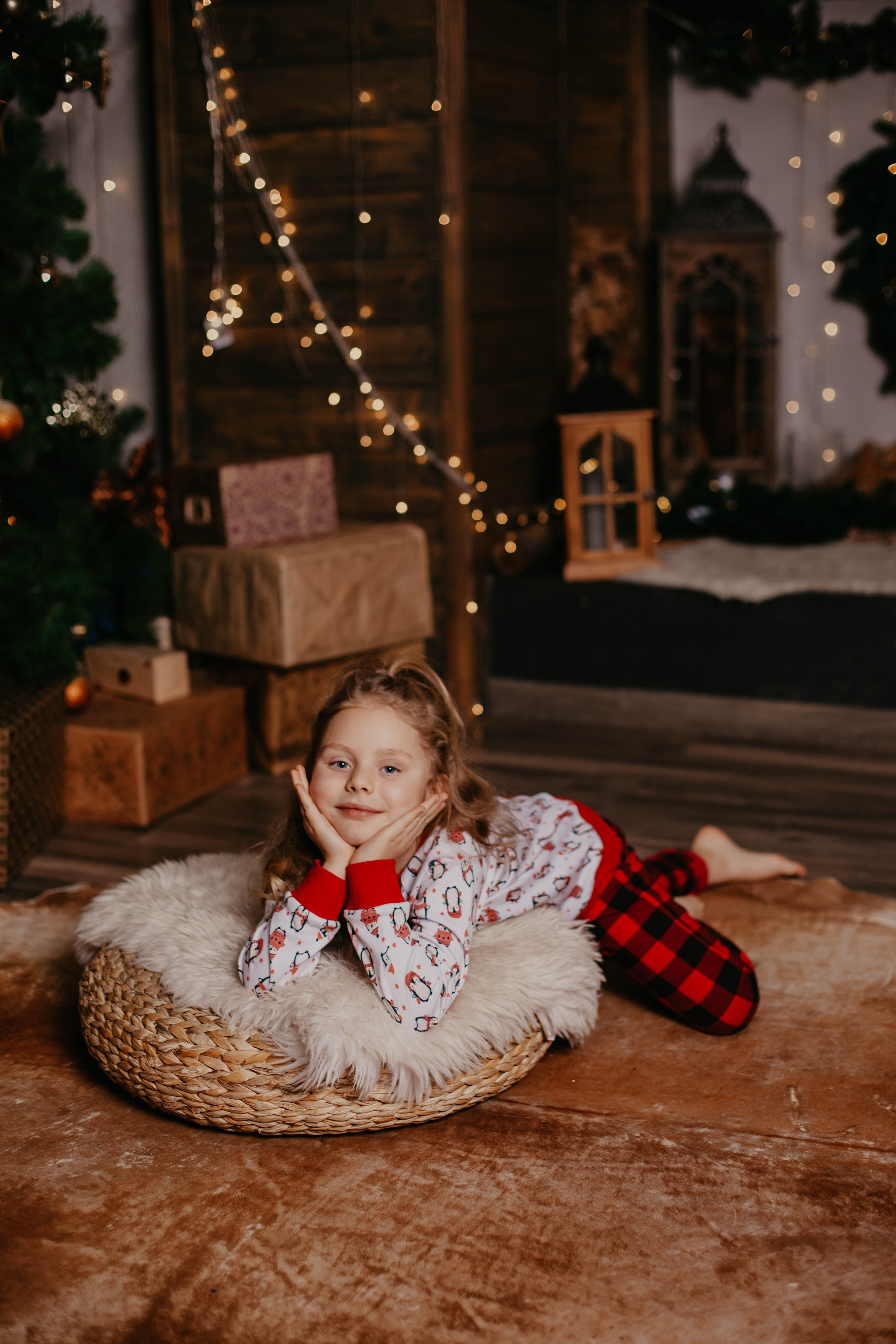 Новогодняя съёмка для семейства. Ваш фотограф в Москве