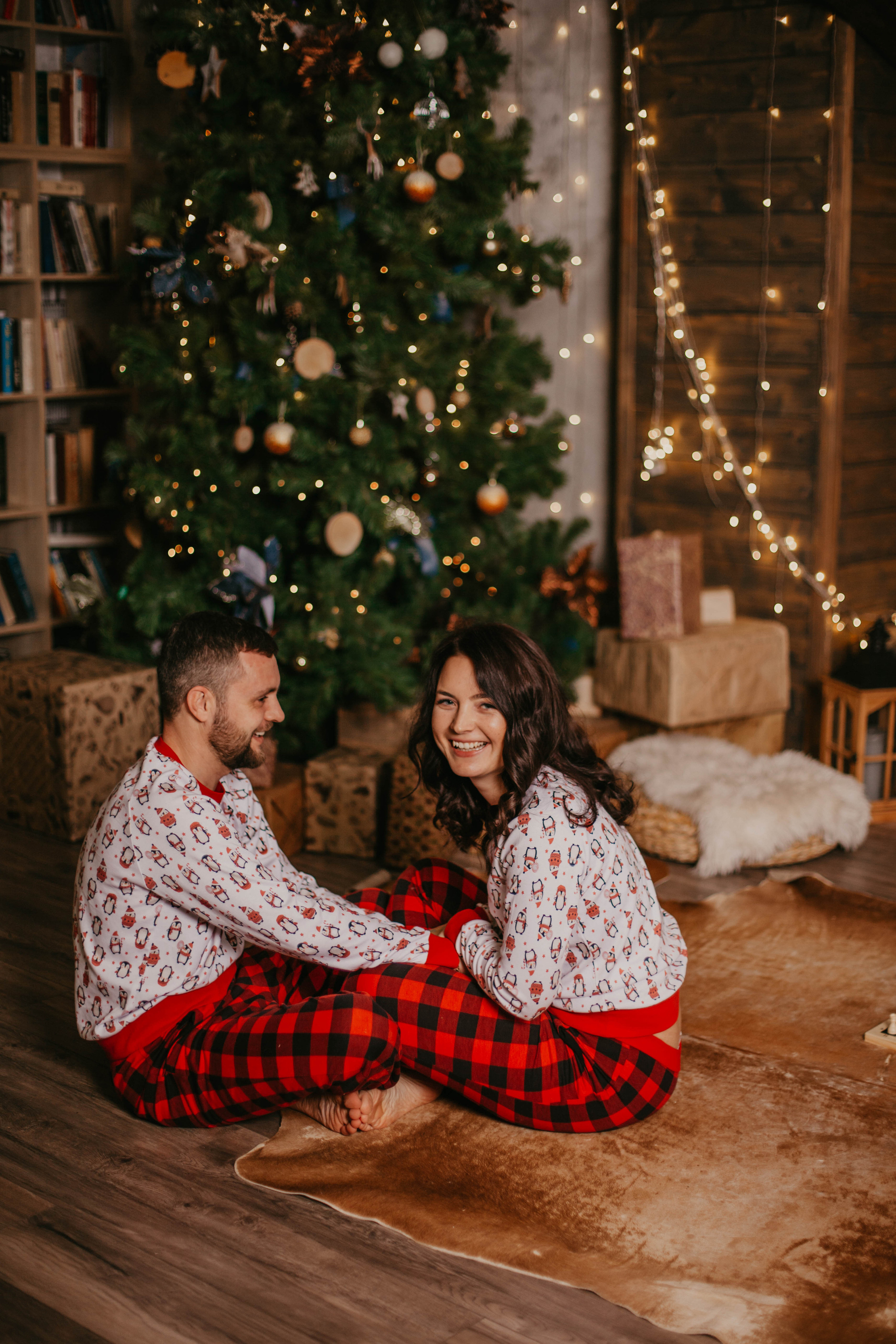 Новогодняя съёмка для семейства. Ваш фотограф в Москве