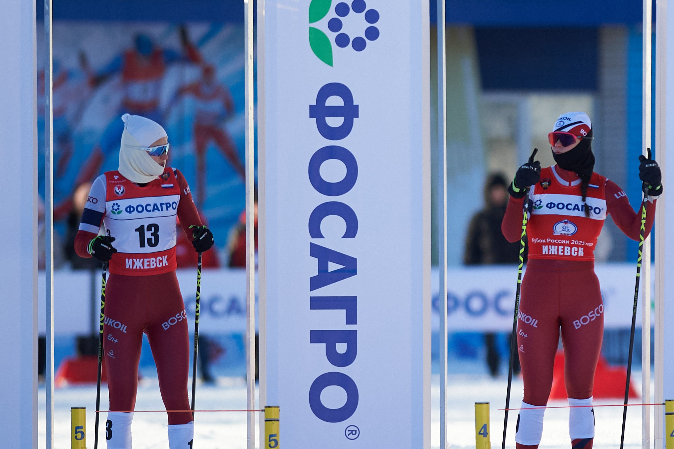 VI этап ФосАгро Кубка России по лыжным гонкам. Спринт. Ижевск 25.01.2025. Спортивный репортажный фотограф в Ижевске Сергей Мерзляков
