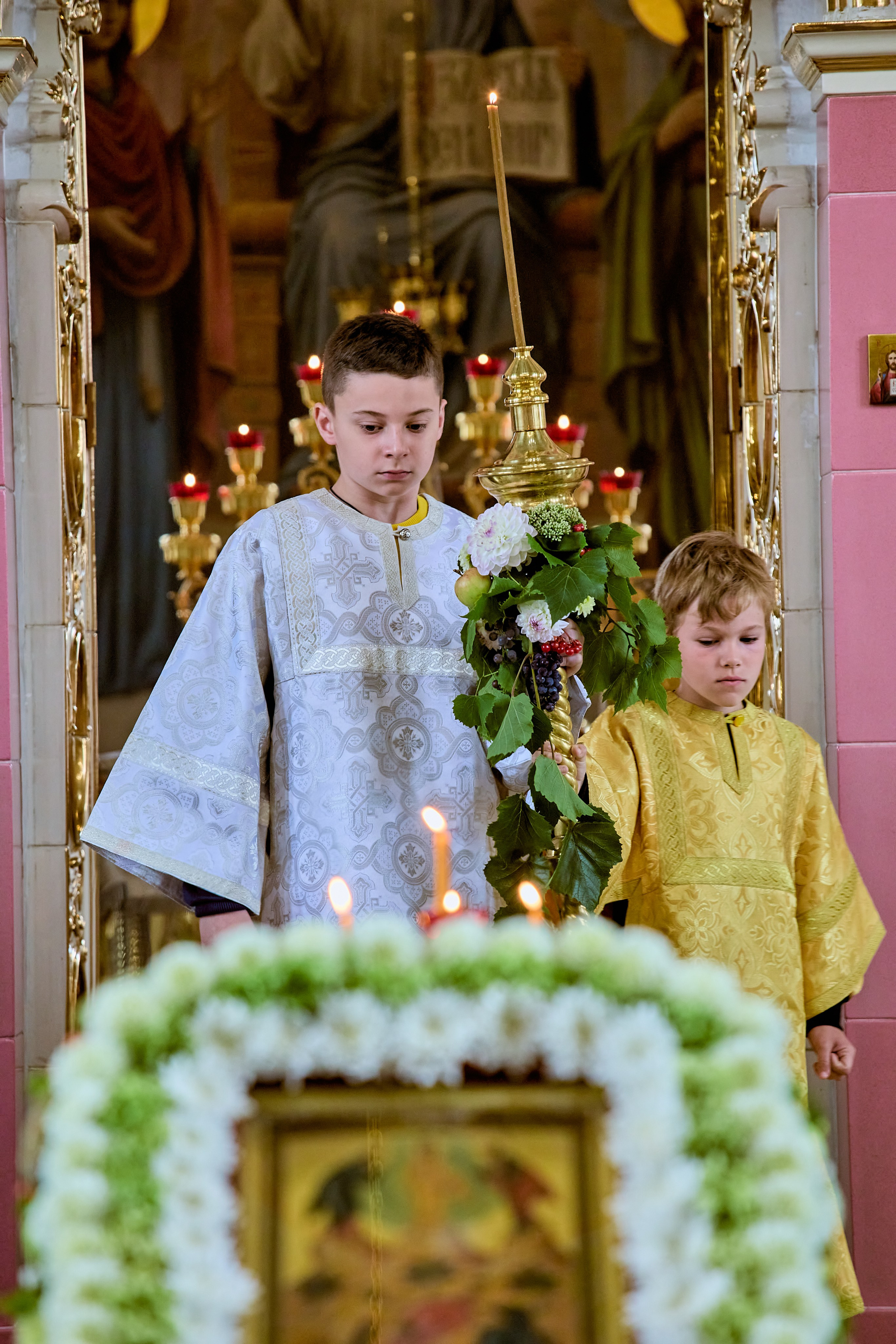 Праздничная фотосессия в праздник Преображения Господа нашего Иисуса Христа