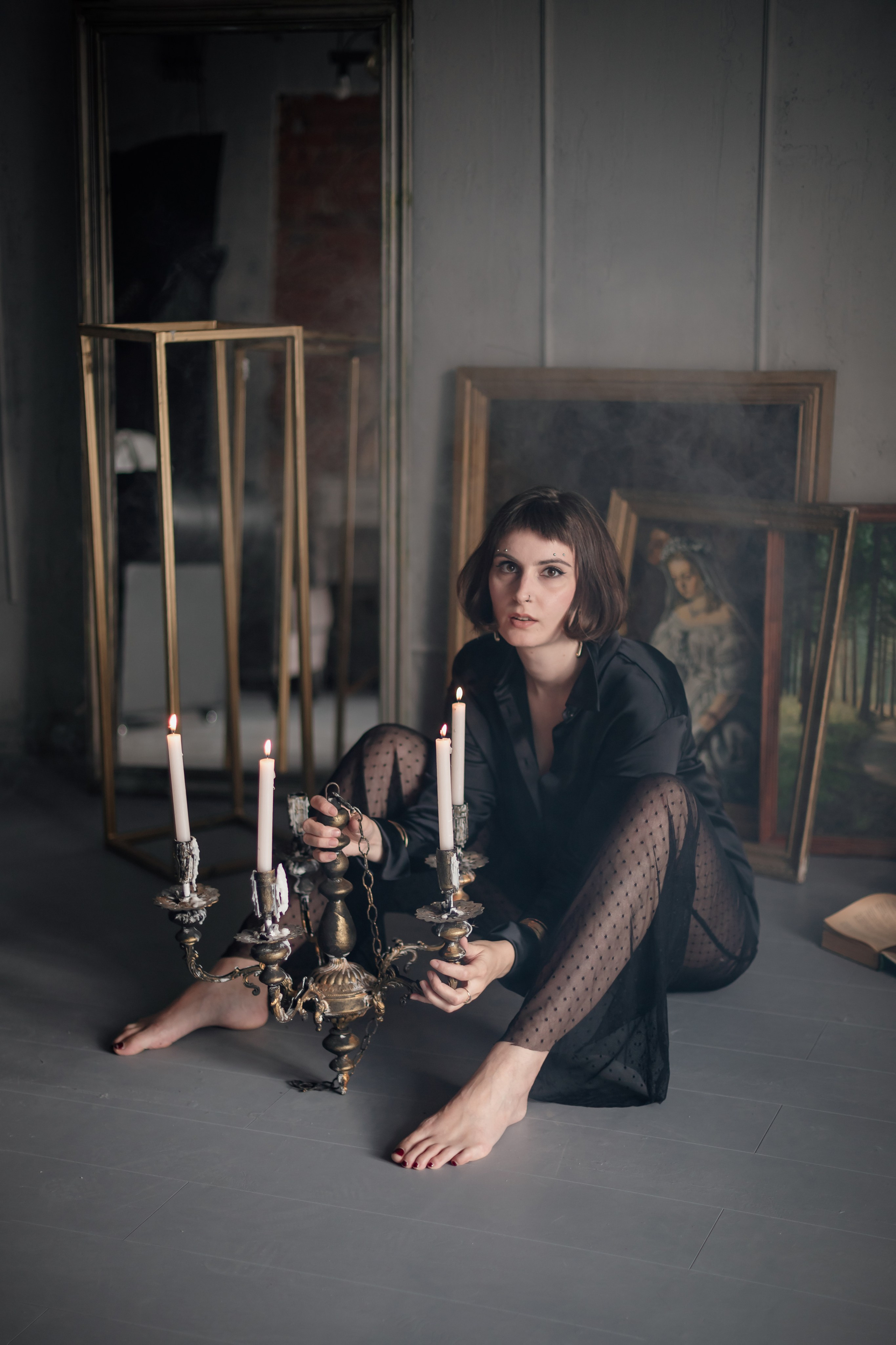 Оля студия «Ванна». Фотограф Калуга