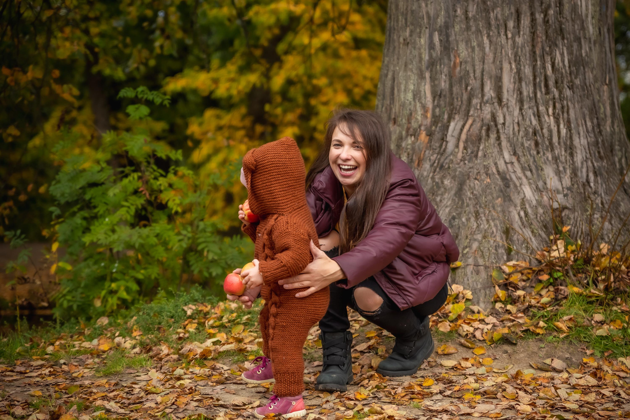 Осенняя съемка малышей в парке. Репортажный, семейный, свадебный фотограф Санкт-Петербург Ольга Лесюк
