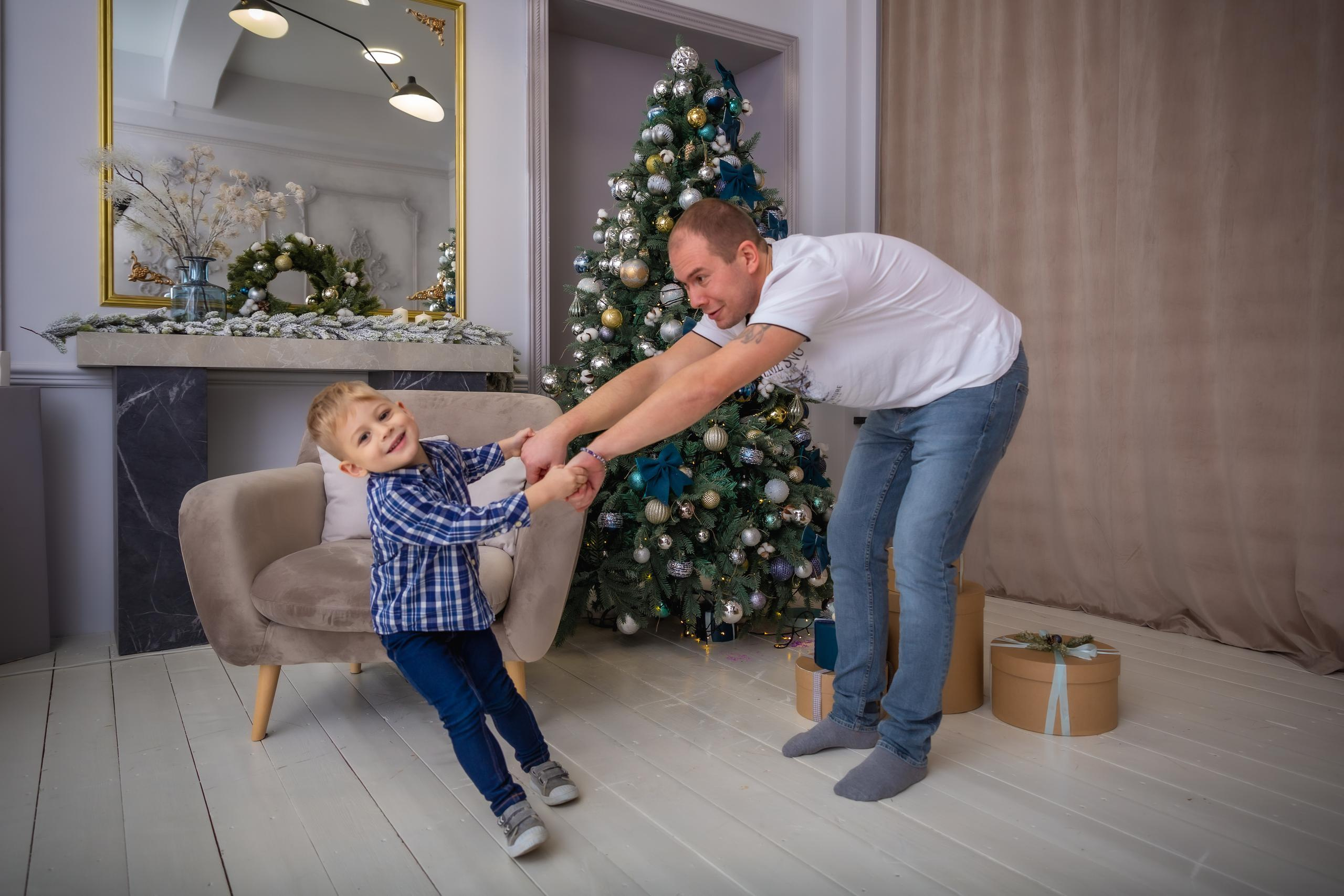Новогодняя фотосессия Daily Studio. Репортажный, семейный, свадебный фотограф Санкт-Петербург Ольга Лесюк
