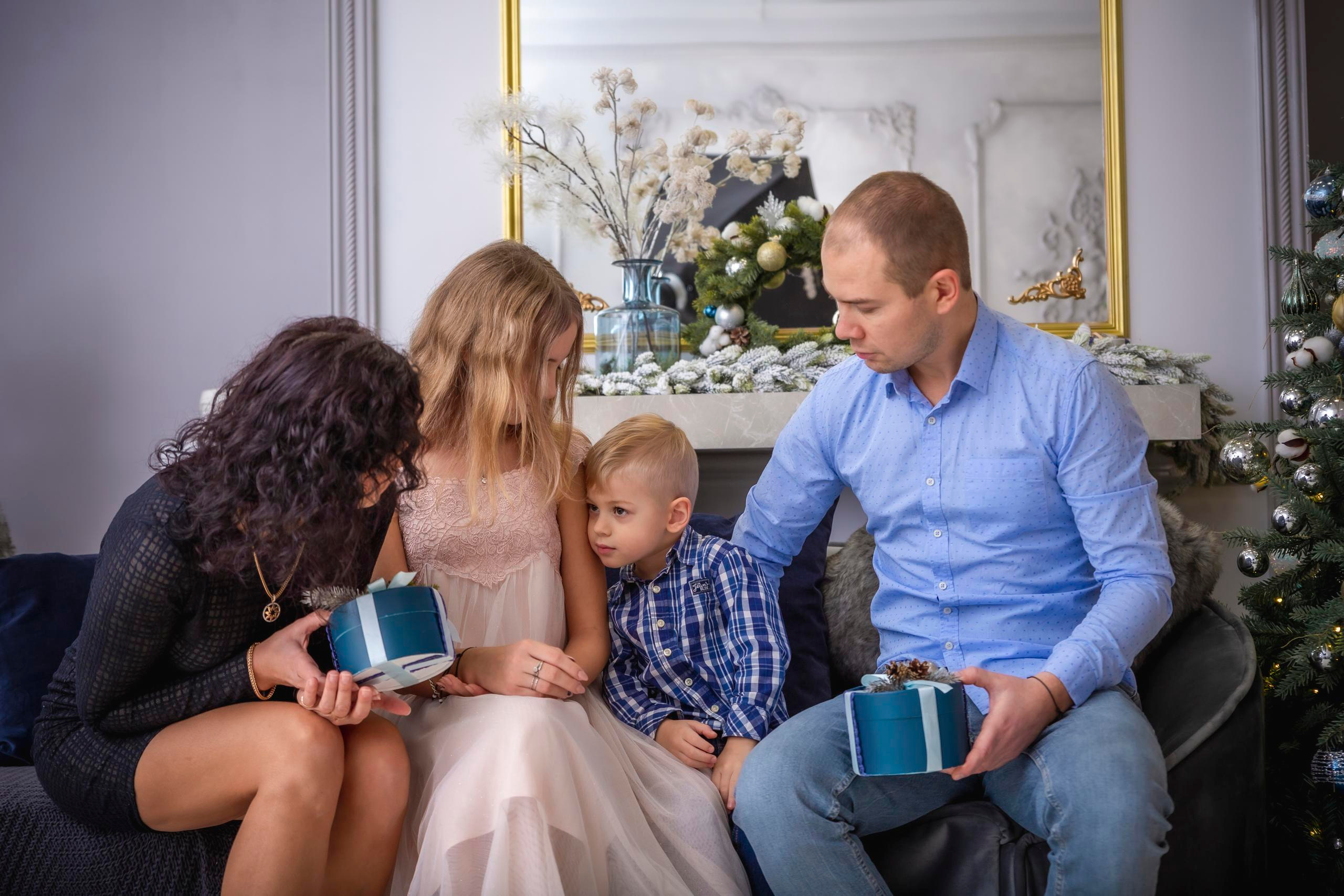 Новогодняя фотосессия Daily Studio. Репортажный, семейный, свадебный фотограф Санкт-Петербург Ольга Лесюк
