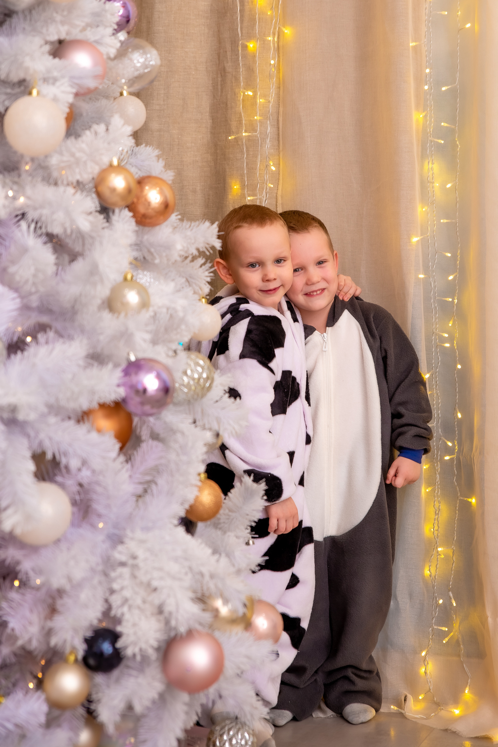 Новогодняя семейная съемка в фотостудии Веретено. Репортажный, семейный, свадебный фотограф Санкт-Петербург Ольга Лесюк